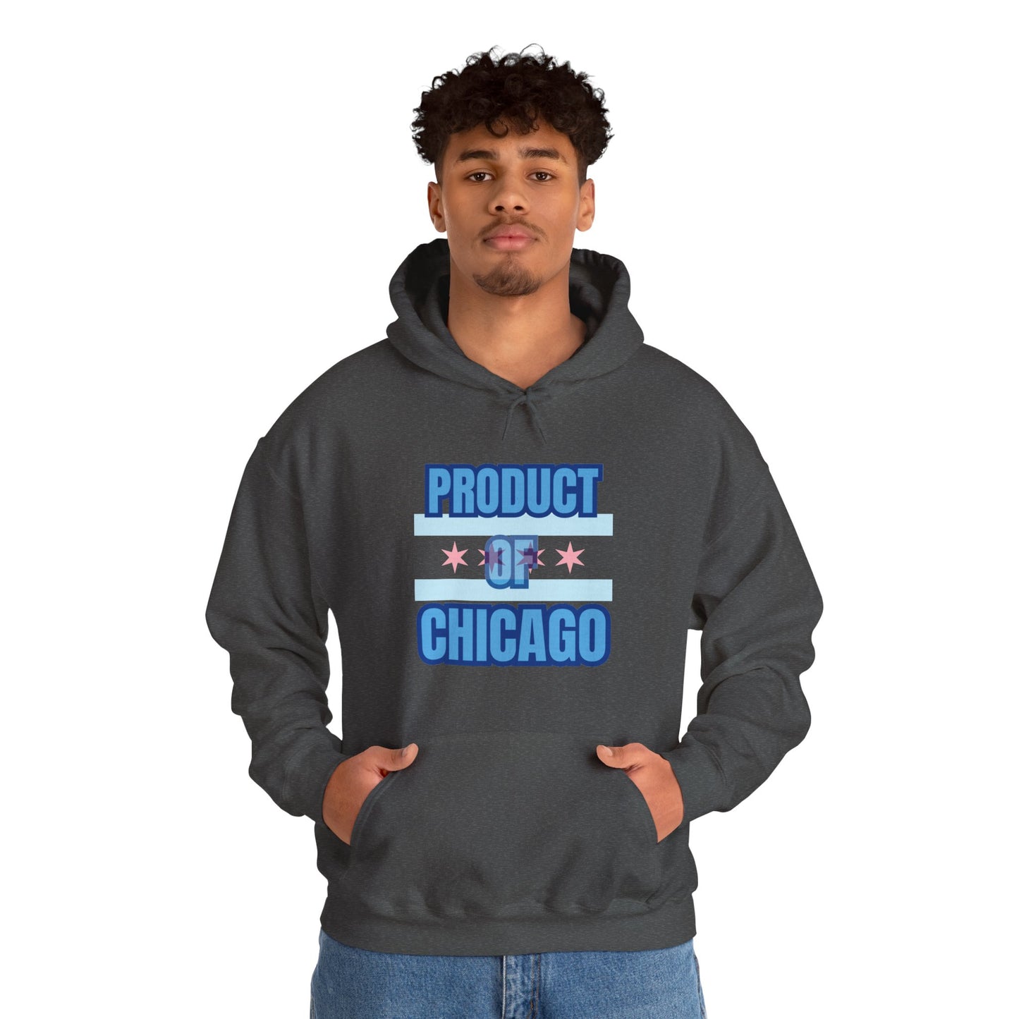 Product Of Chicago Unisex Heavy Blend™ Hooded Sweatshirt