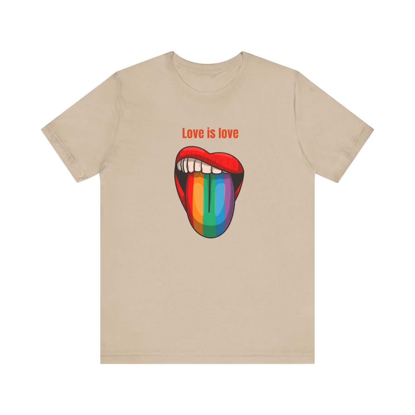 Love Is Love Unisex Jersey Short Sleeve Tee