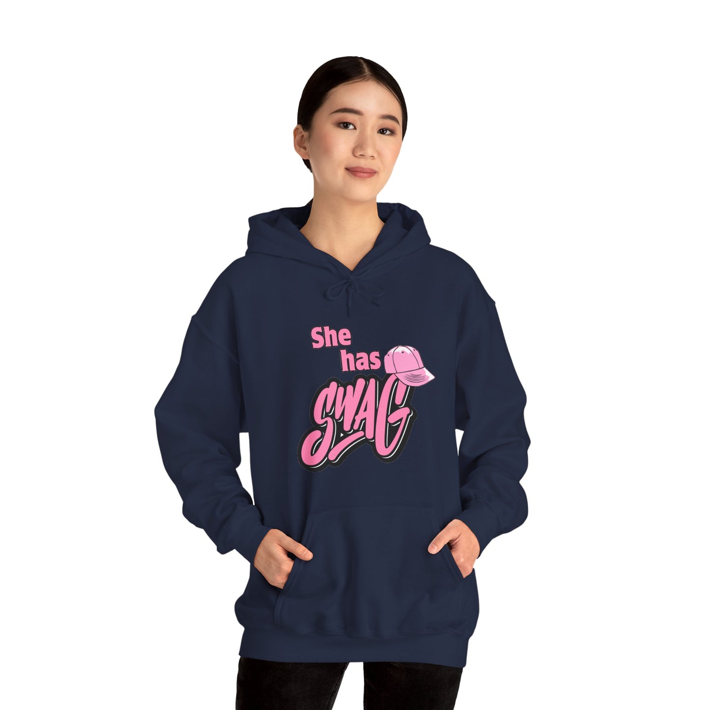 She Has Swag Unisex Heavy Blend™ Hooded Sweatshirt