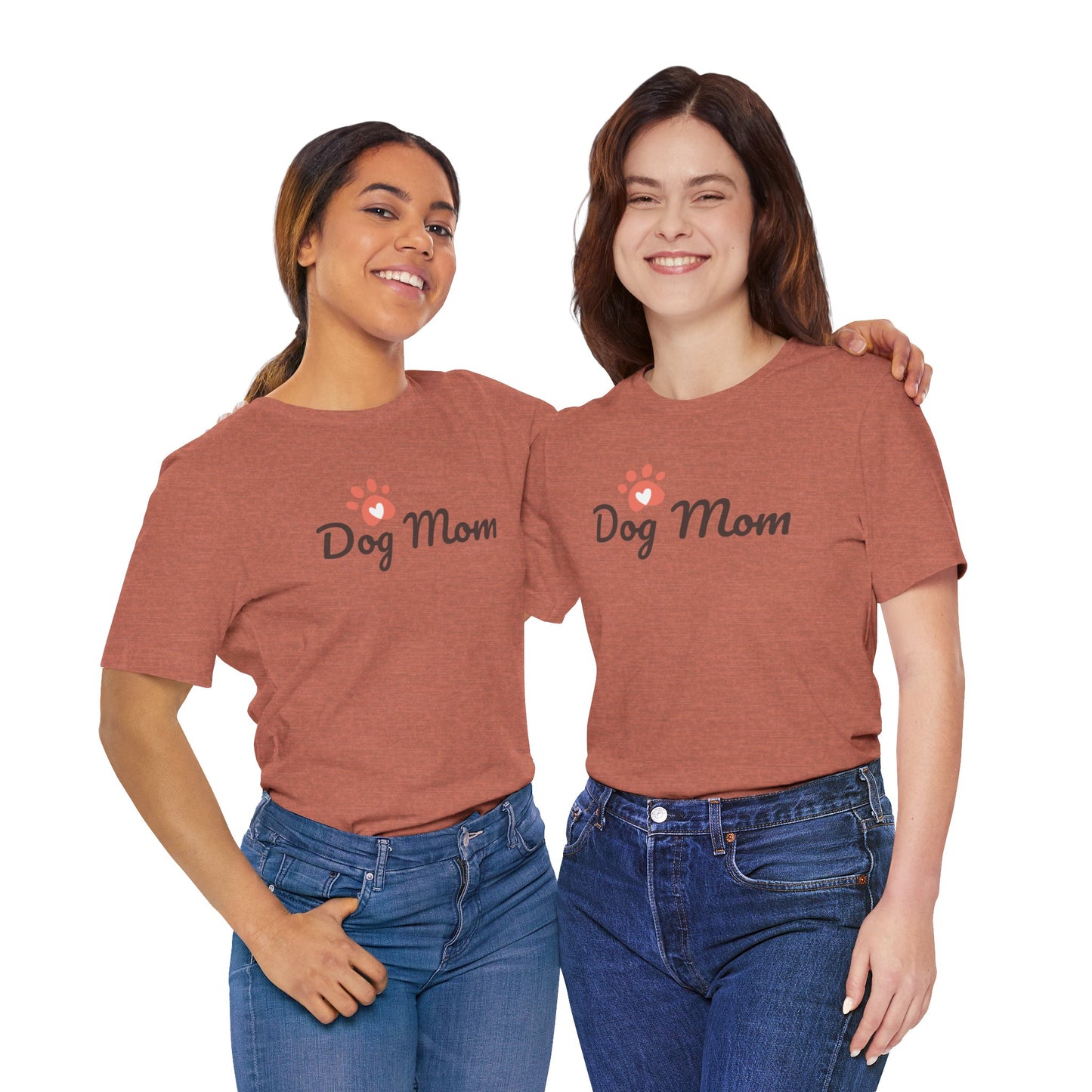 Dog Mom Unisex Jersey Short Sleeve Tee