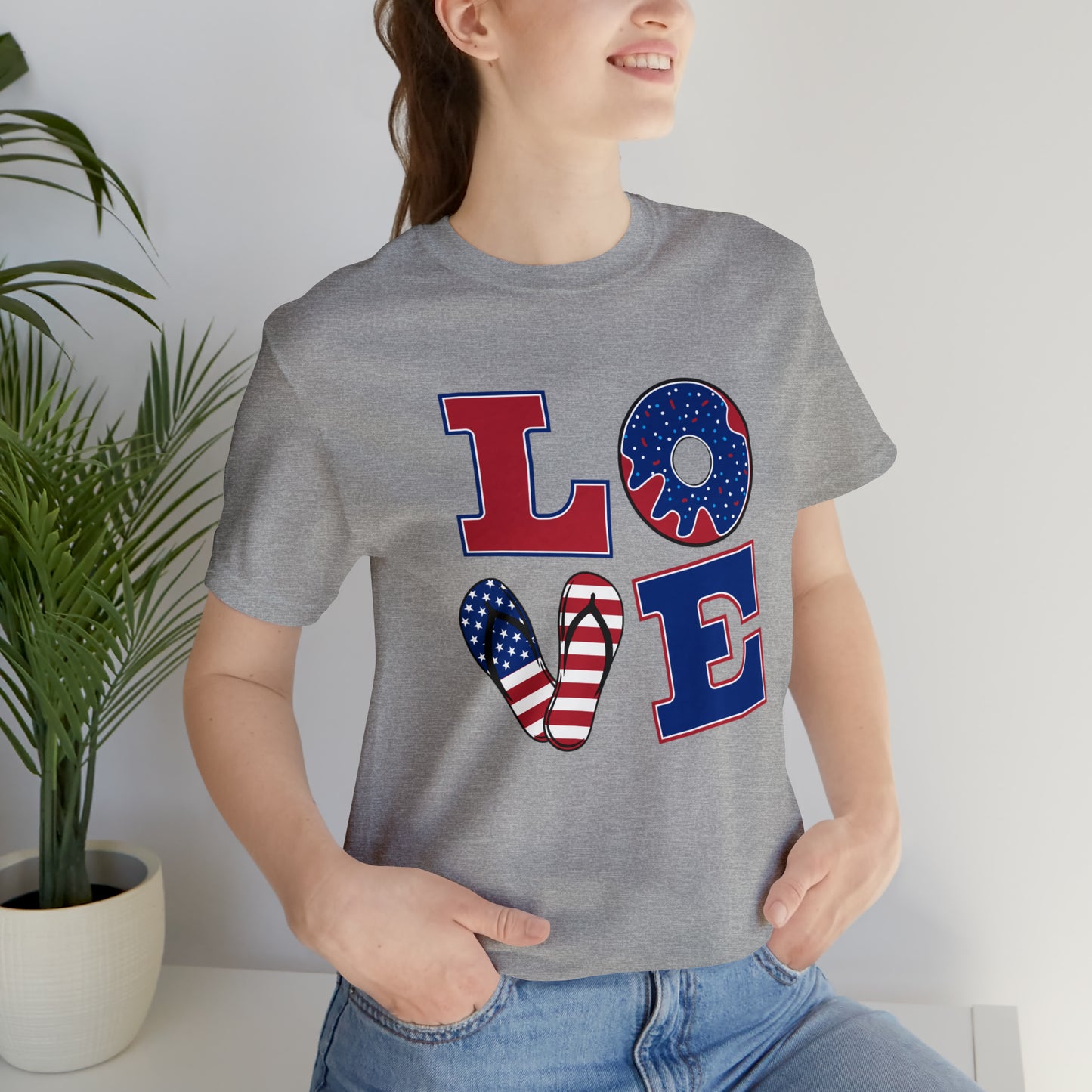 Love Unisex Jersey Short Sleeve Tee