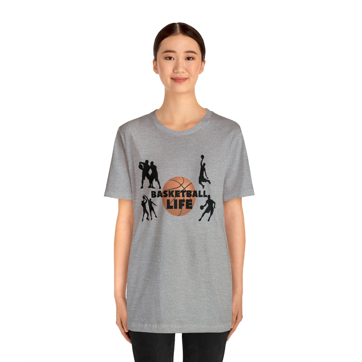 Basketball Life Unisex Jersey Short Sleeve Tee