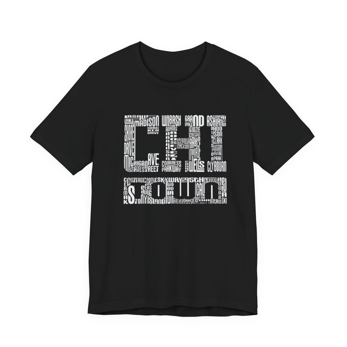 Chi-Town Unisex Jersey Short Sleeve Tee