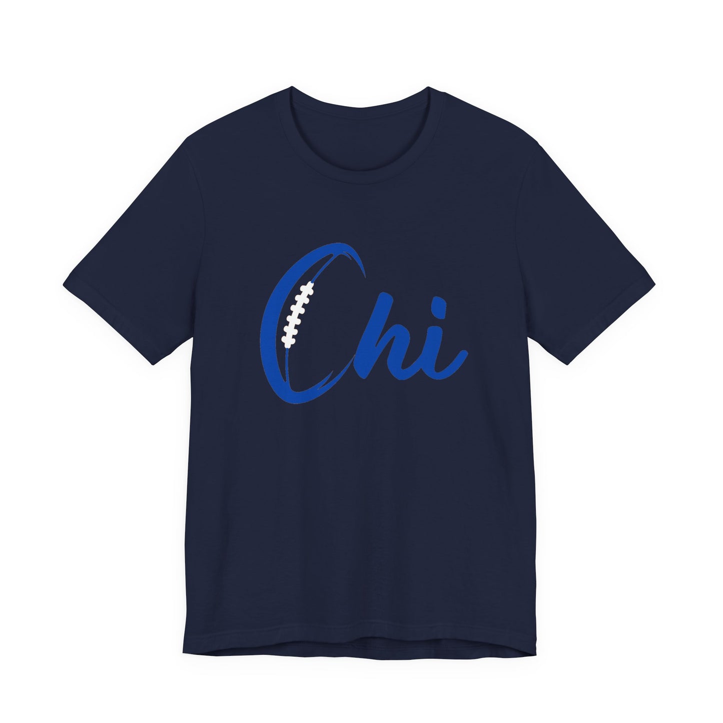 Chi Football / Blue Unisex Jersey Short Sleeve Tee