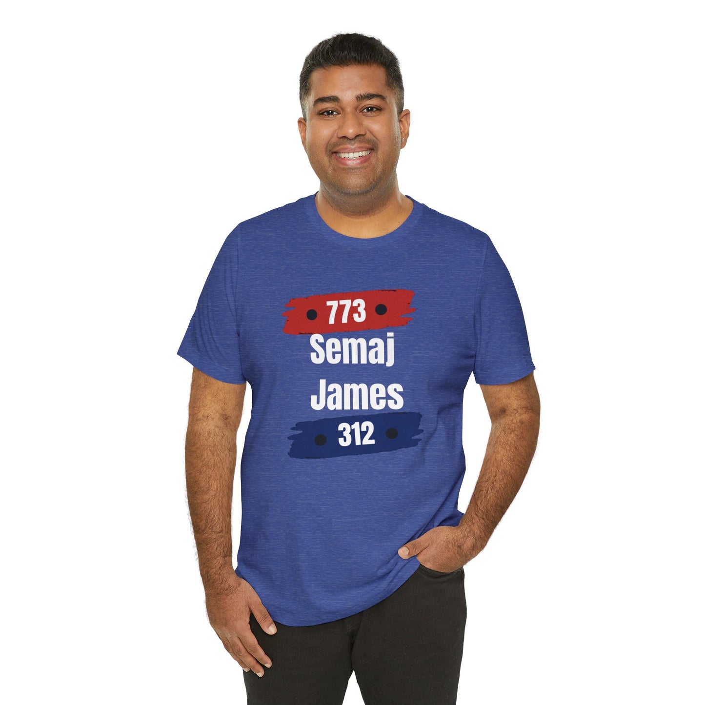 Semaj James 773/312 Unisex Short Sleeve Tee