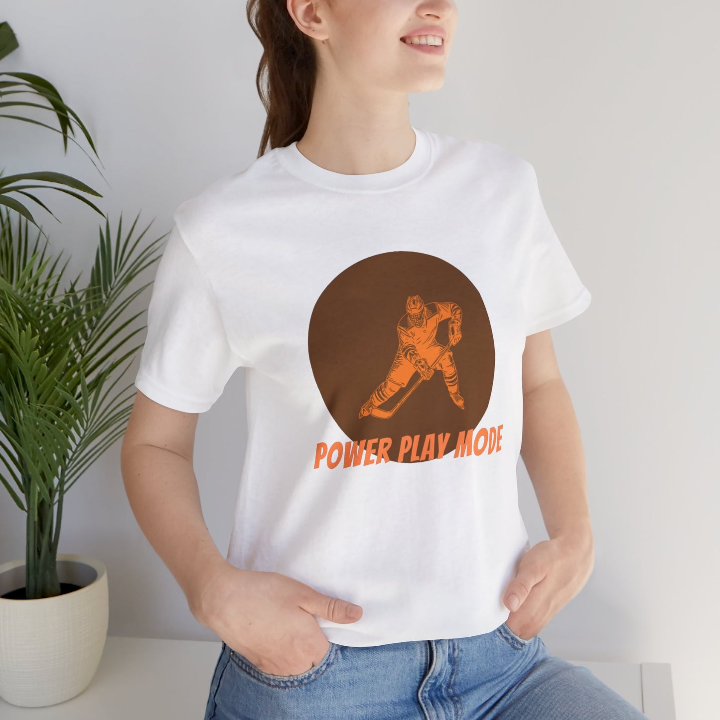 Hockey/ Power Play Mode Unisex Jersey Short Sleeve Tee