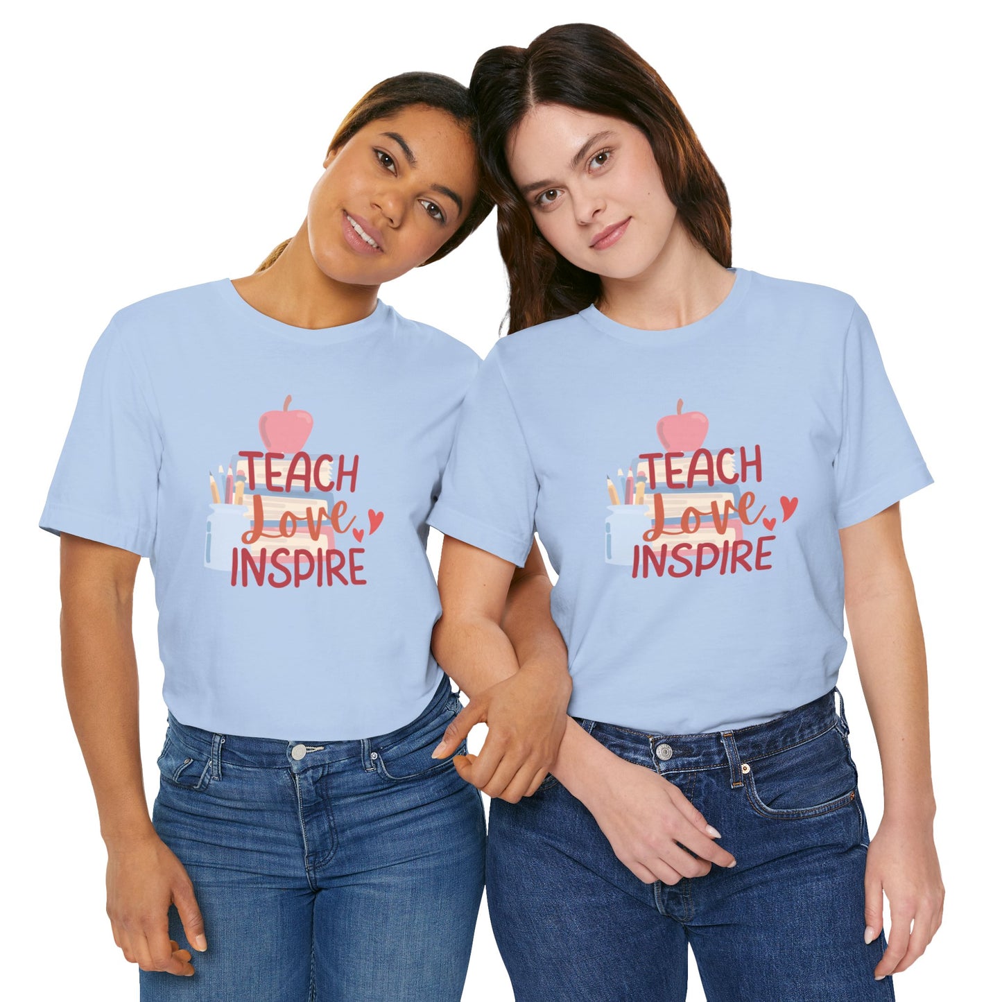 Teach Love Inspire Unisex Jersey Short Sleeve Tee