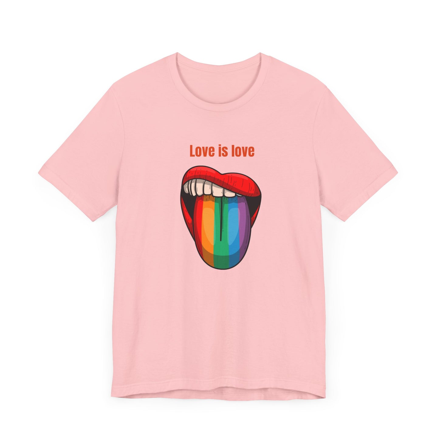 Love Is Love Unisex Jersey Short Sleeve Tee
