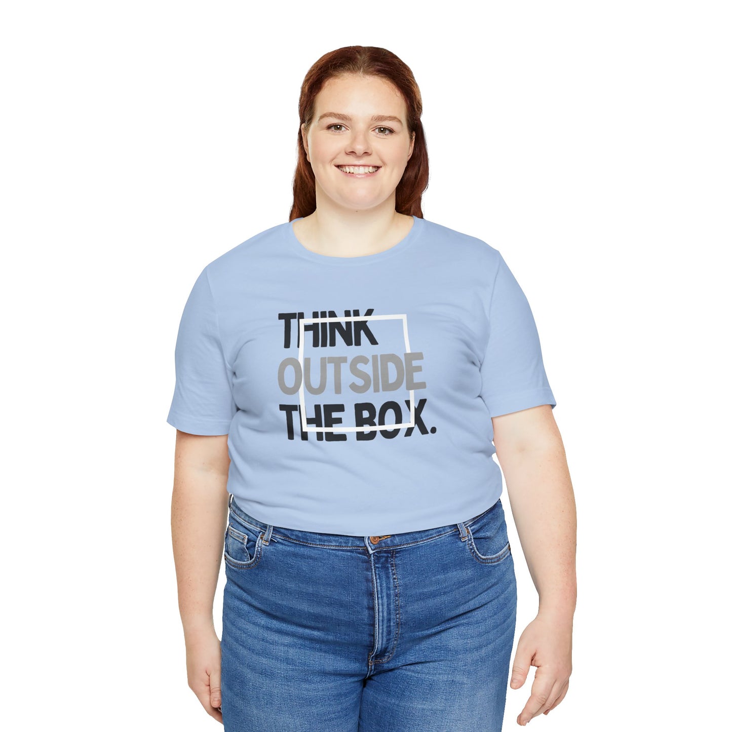 Think Outside the Box Unisex Jersey Short Sleeve Tee