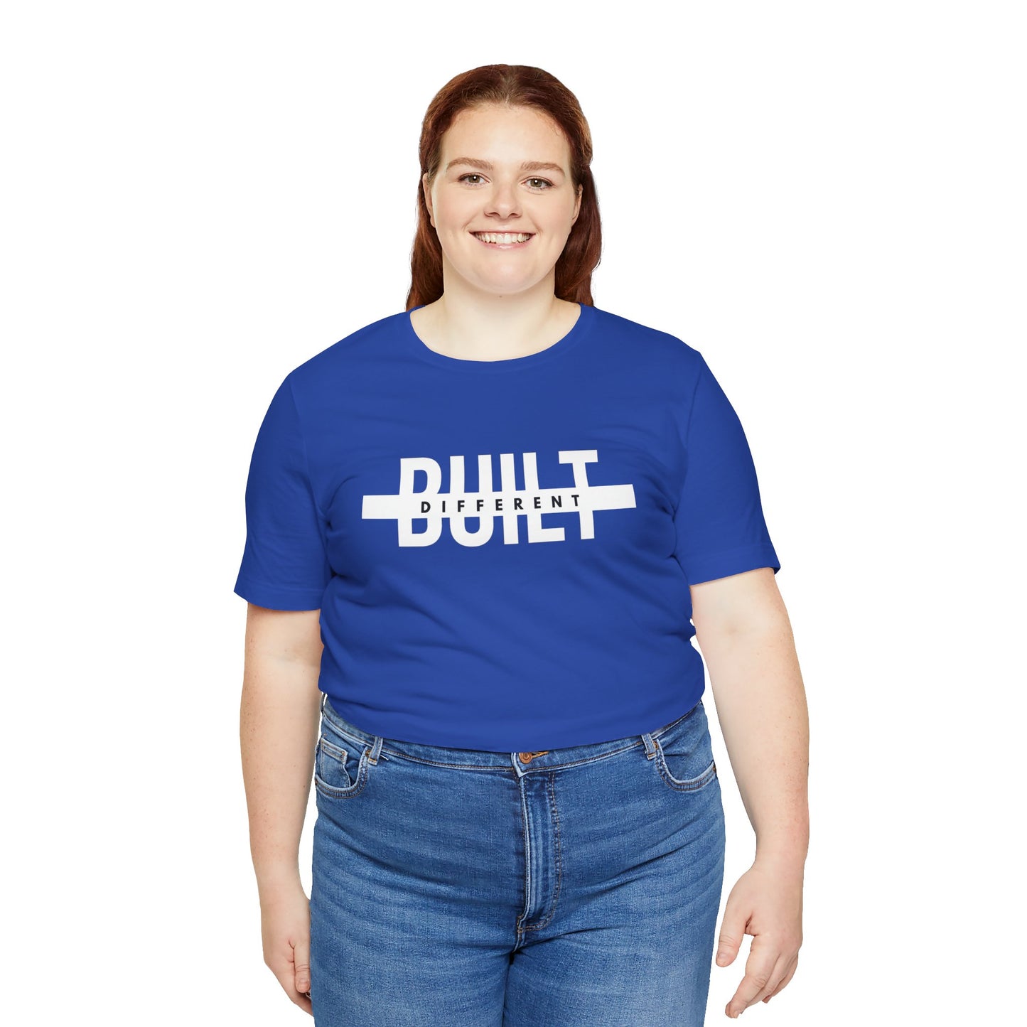 Built Different Unisex Jersey Short Sleeve Tee