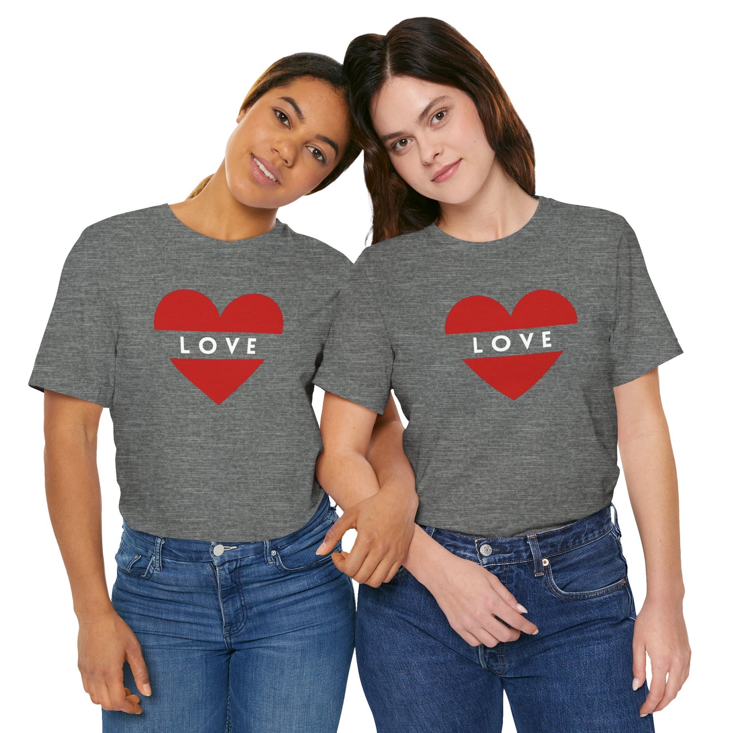 Love Unisex Jersey Short Sleeve Tee