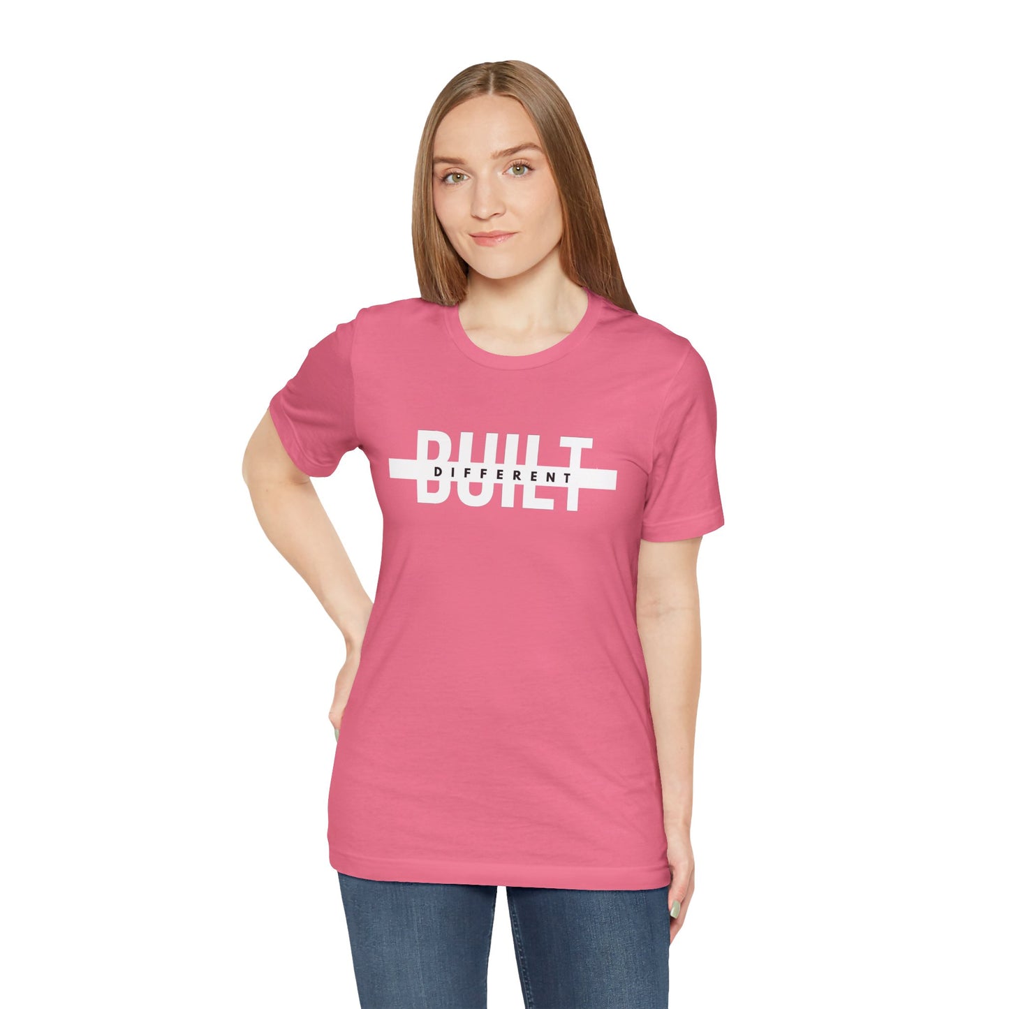 Built Different Unisex Jersey Short Sleeve Tee