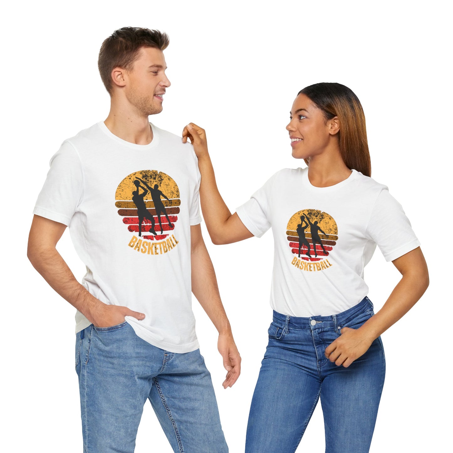 Basketball Unisex Jersey Short Sleeve Tee