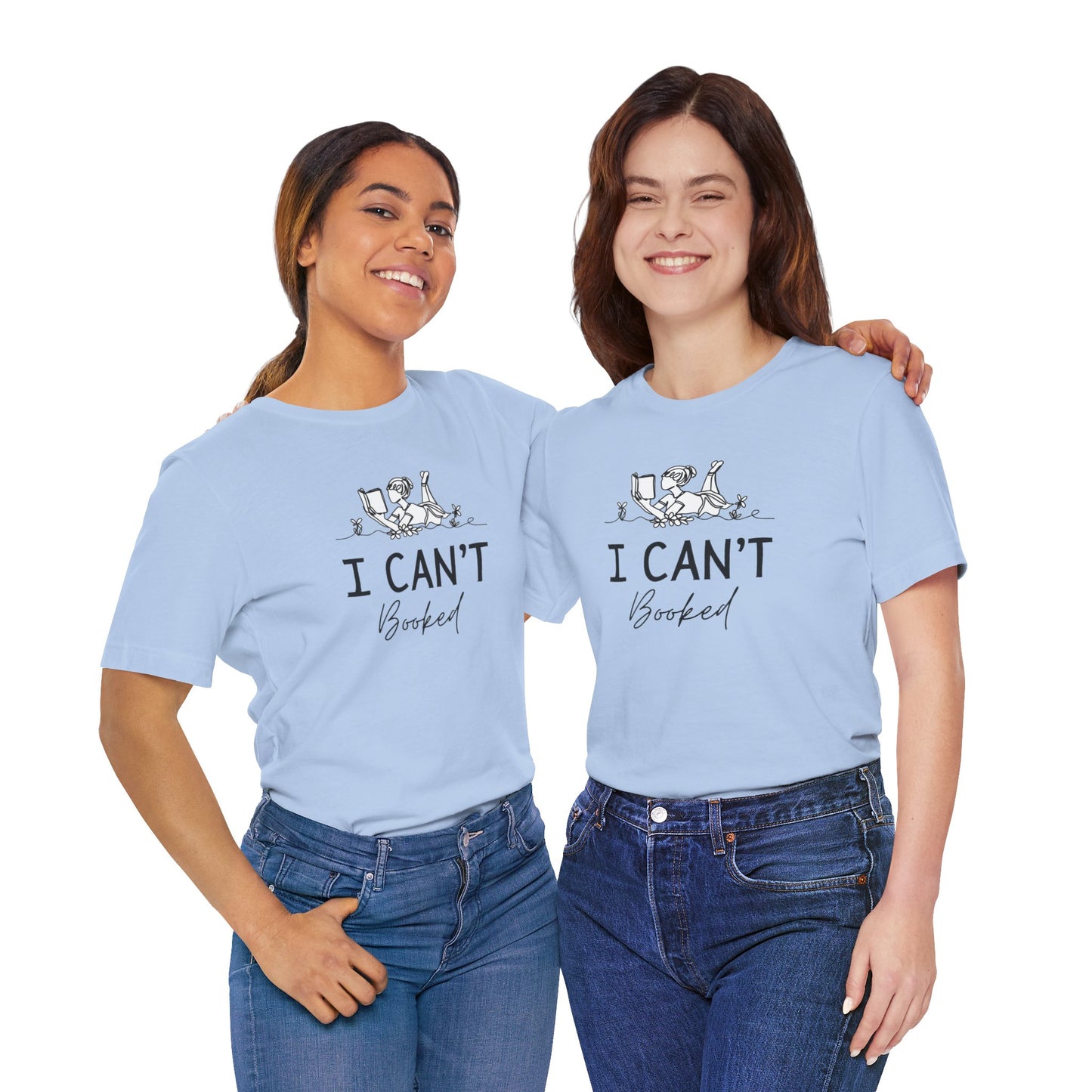 Books/ I Can't I'm Booked Unisex Jersey Short Sleeve Tee