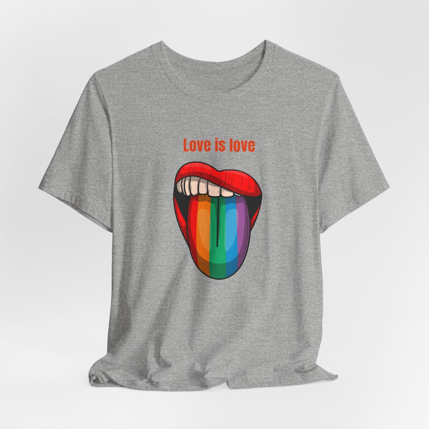 Love Is Love Unisex Jersey Short Sleeve Tee
