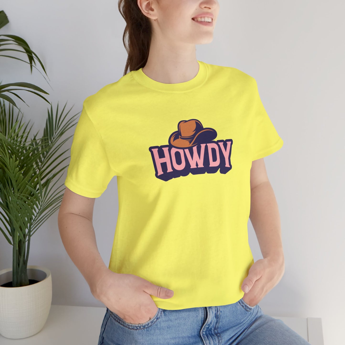 Howdy Unisex Jersey Short Sleeve Tee