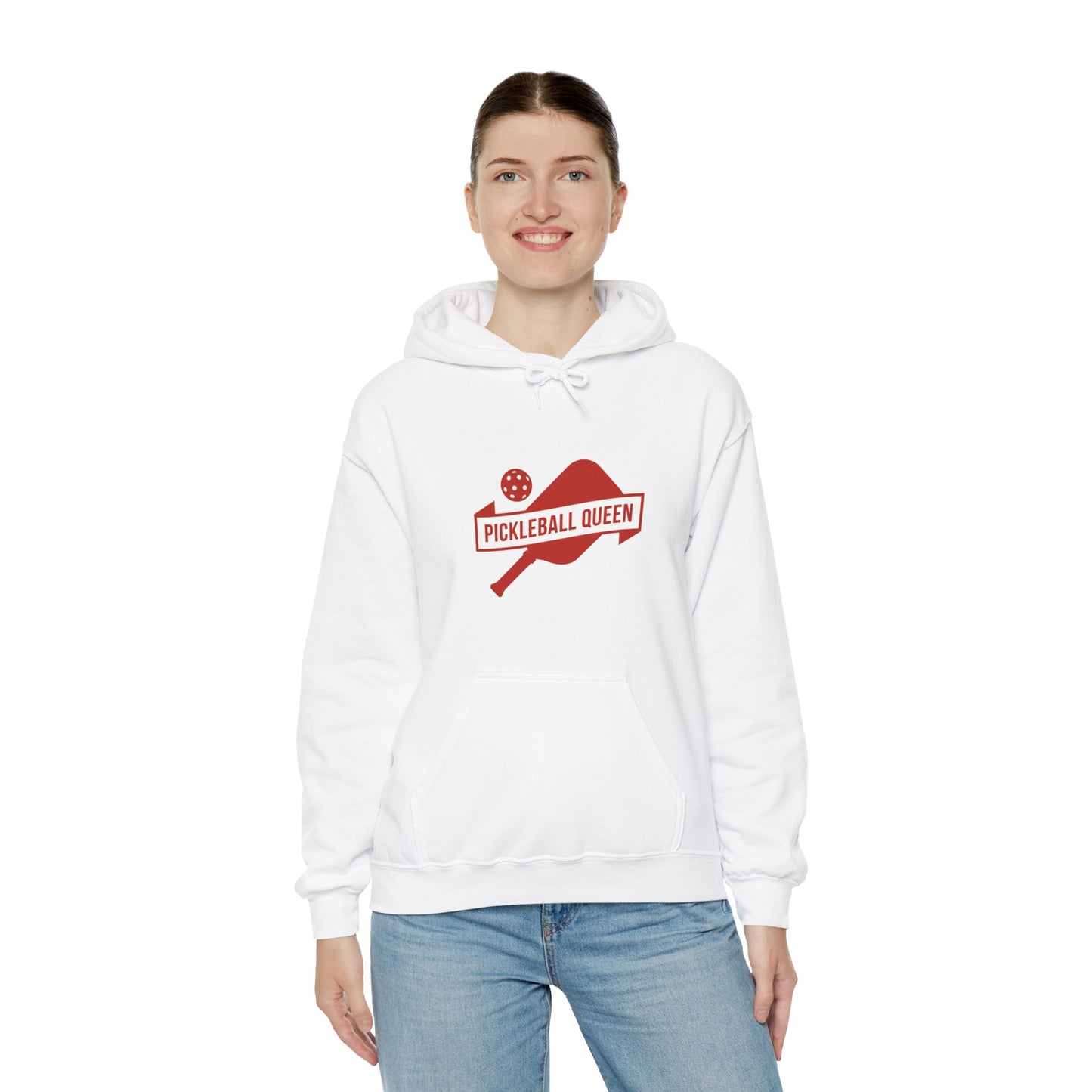 Pickleball Queen Unisex Heavy Blend™ Hooded Sweatshirt