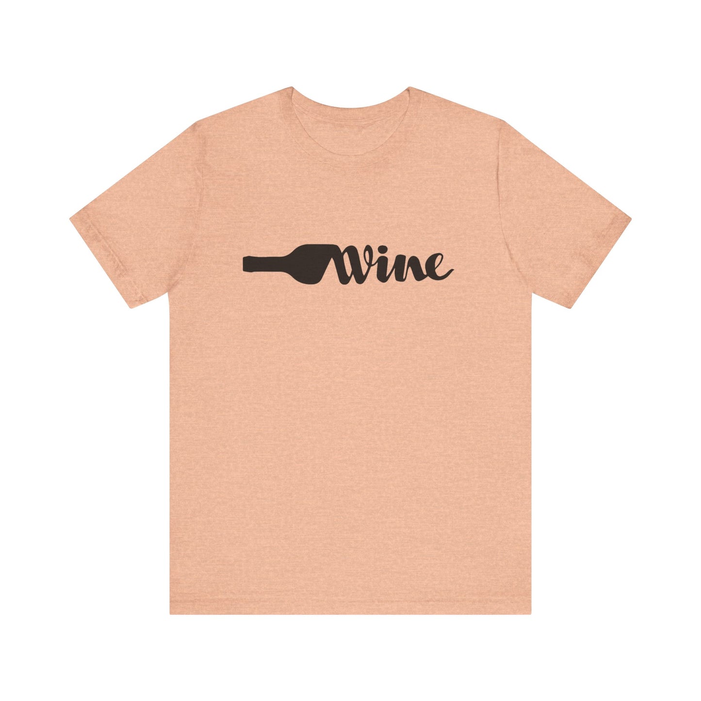 Wine Unisex Jersey Short Sleeve Tee