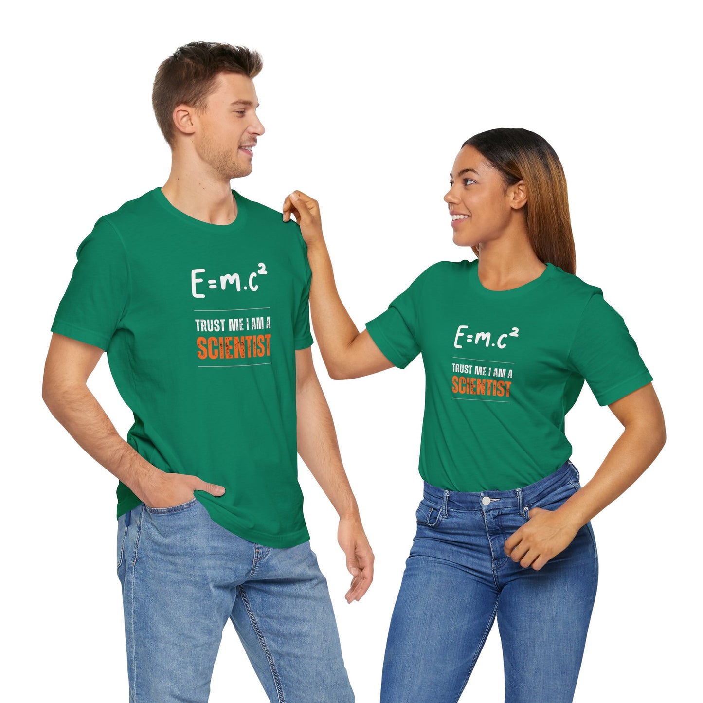 E = m.c Squared Unisex Jersey Short Sleeve Tee