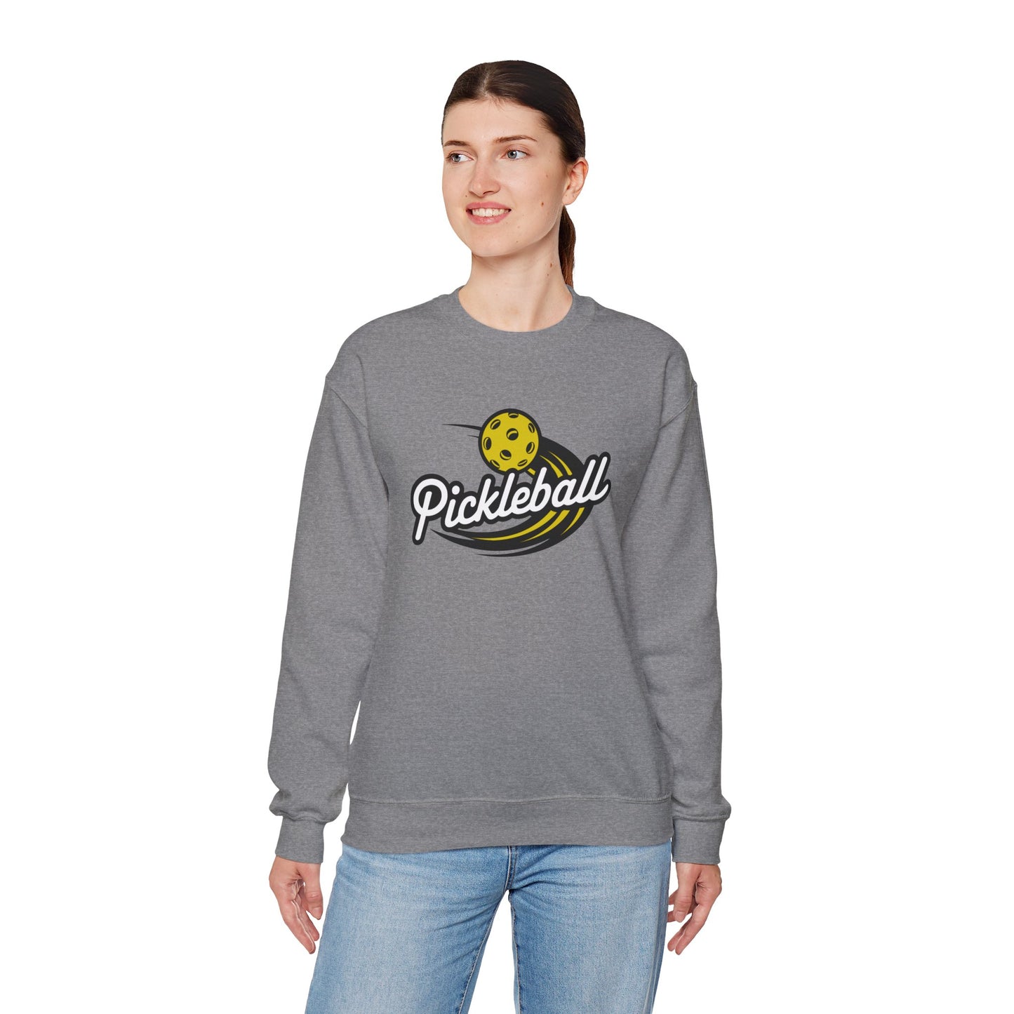 Pickleball Unisex Heavy Blend™ Crewneck Sweatshirt