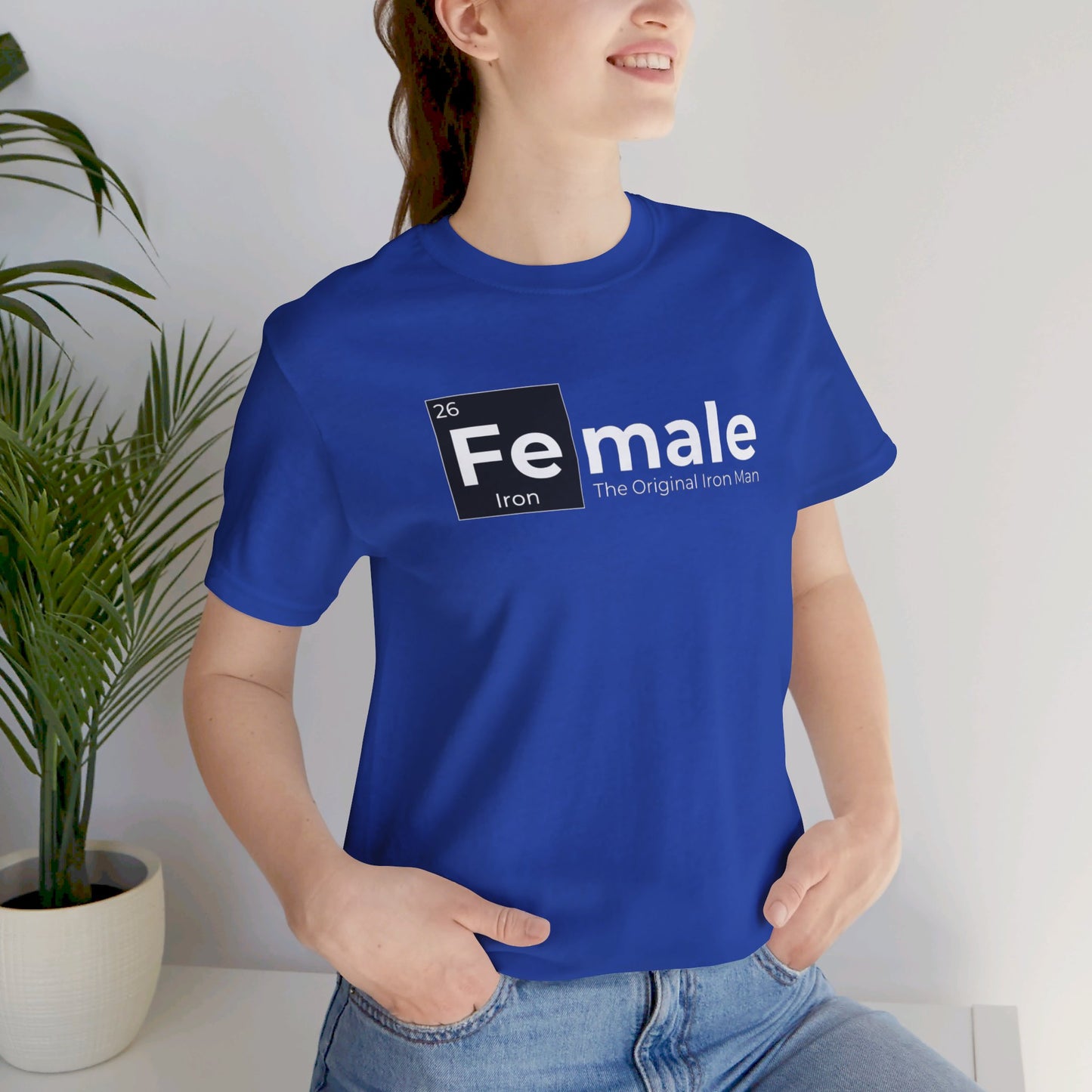 Female Unisex Jersey Short Sleeve Tee