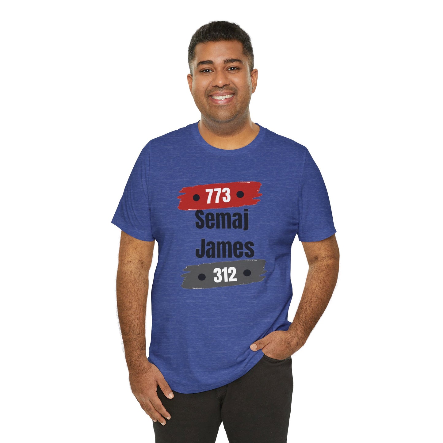 Semaj James 773/312 Unisex Short Sleeve Tee