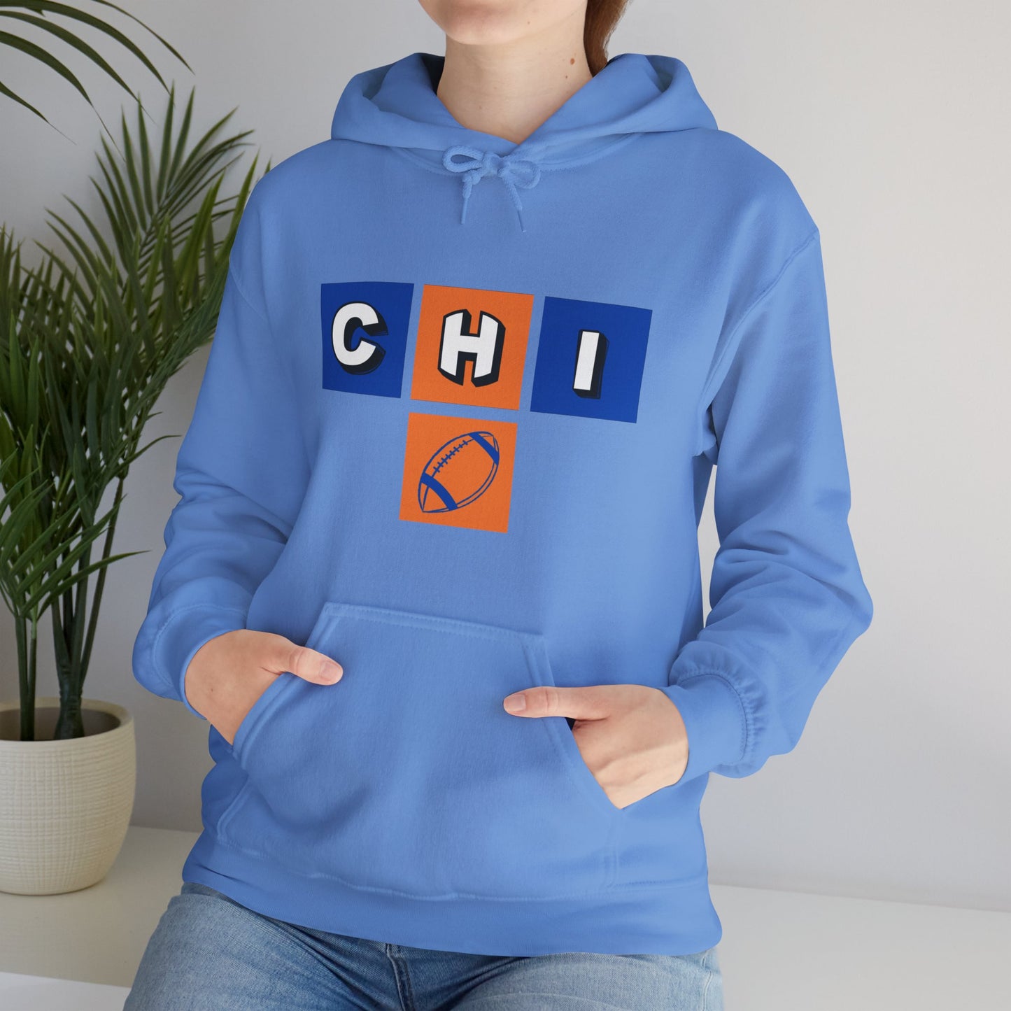 Chi Football Unisex Heavy Blend™ Hooded Sweatshirt