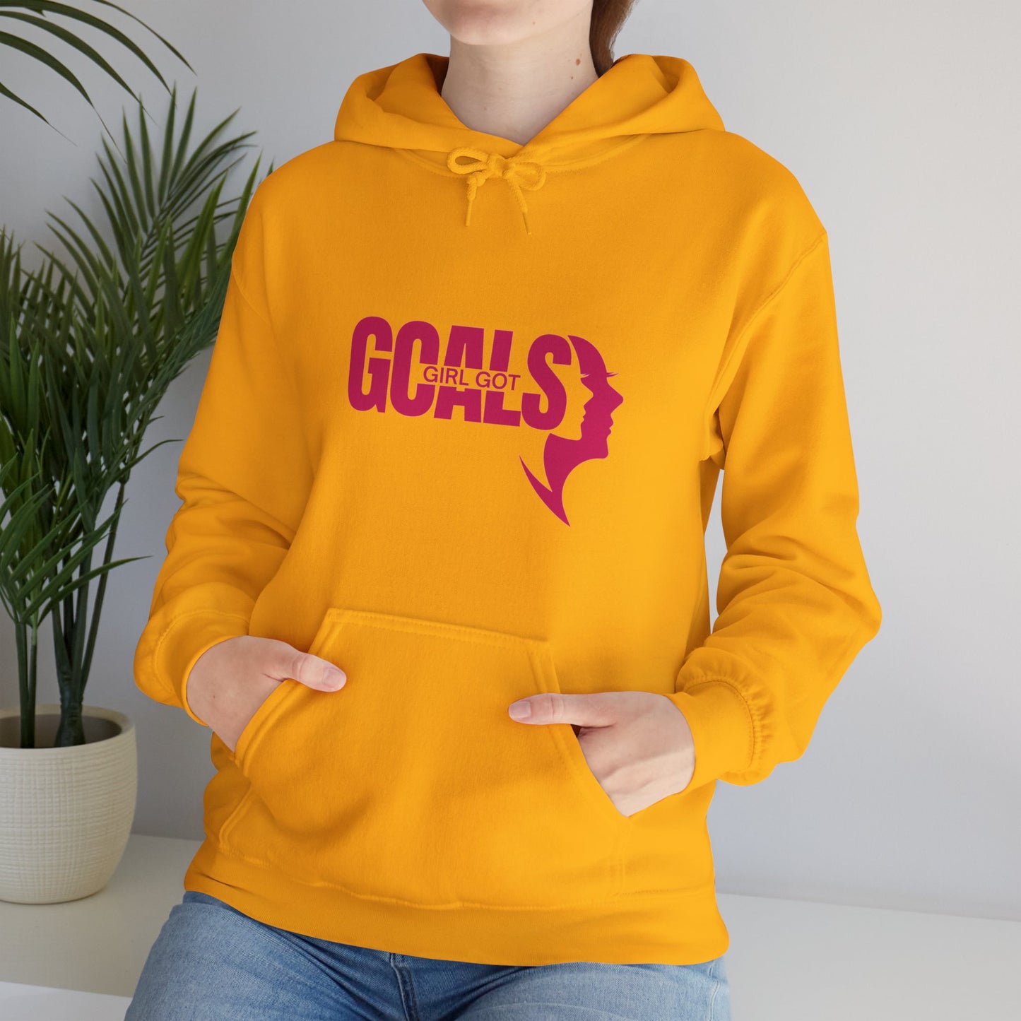 Girl Got Goals Unisex Heavy Blend™ Hooded Sweatshirt