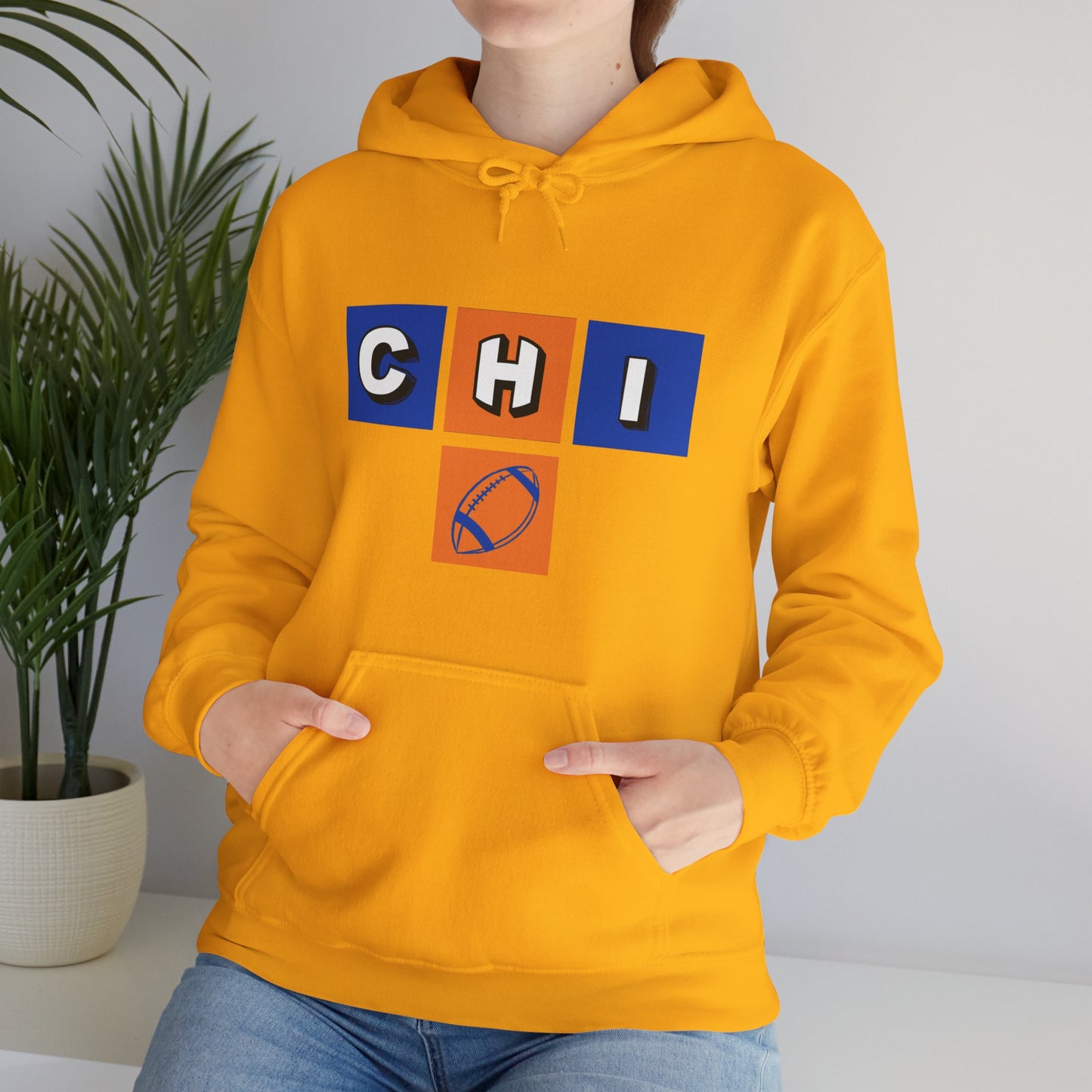 Chi Football Unisex Heavy Blend™ Hooded Sweatshirt