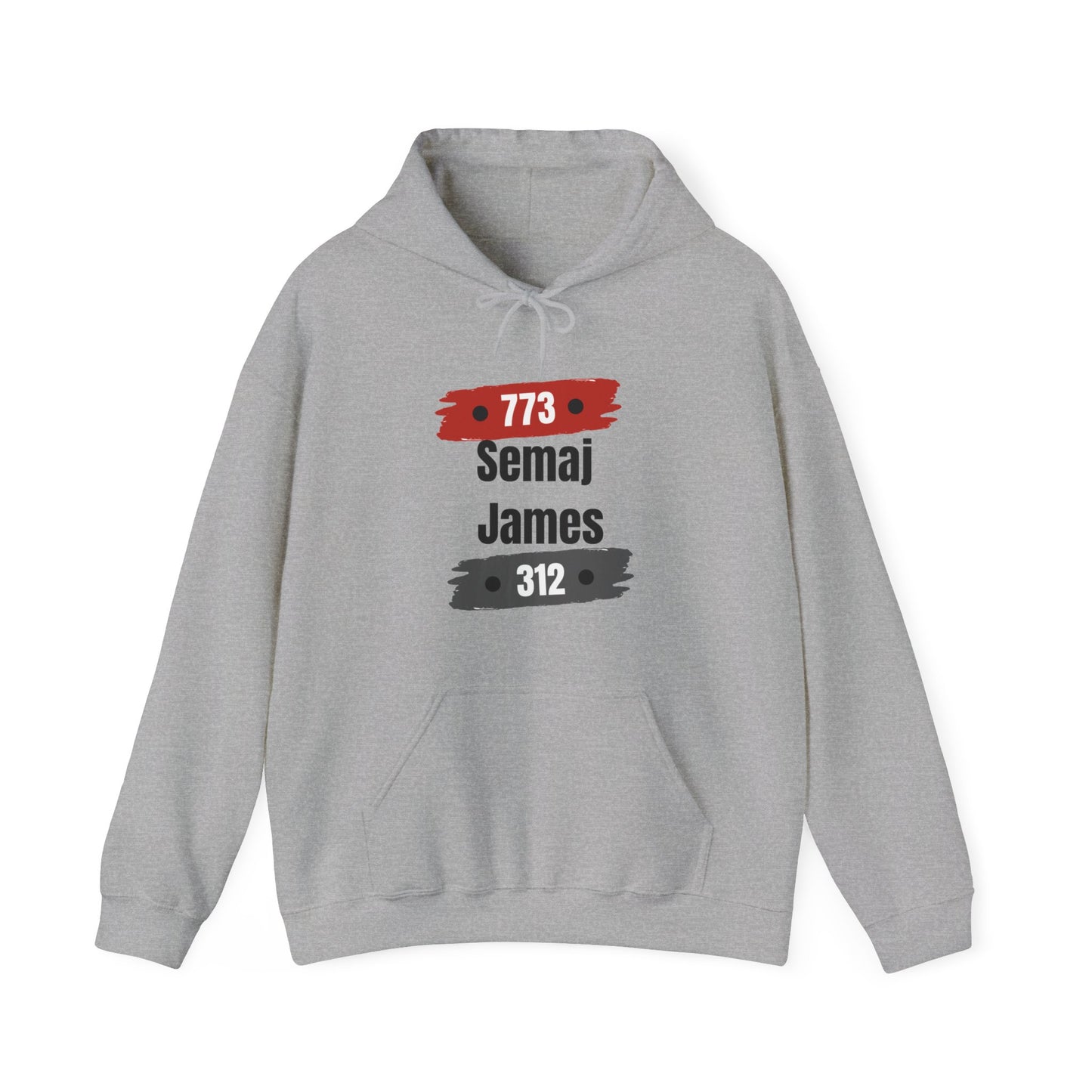 Semaj James 773/313 Unisex Heavy Blend™ Hooded Sweatshirt