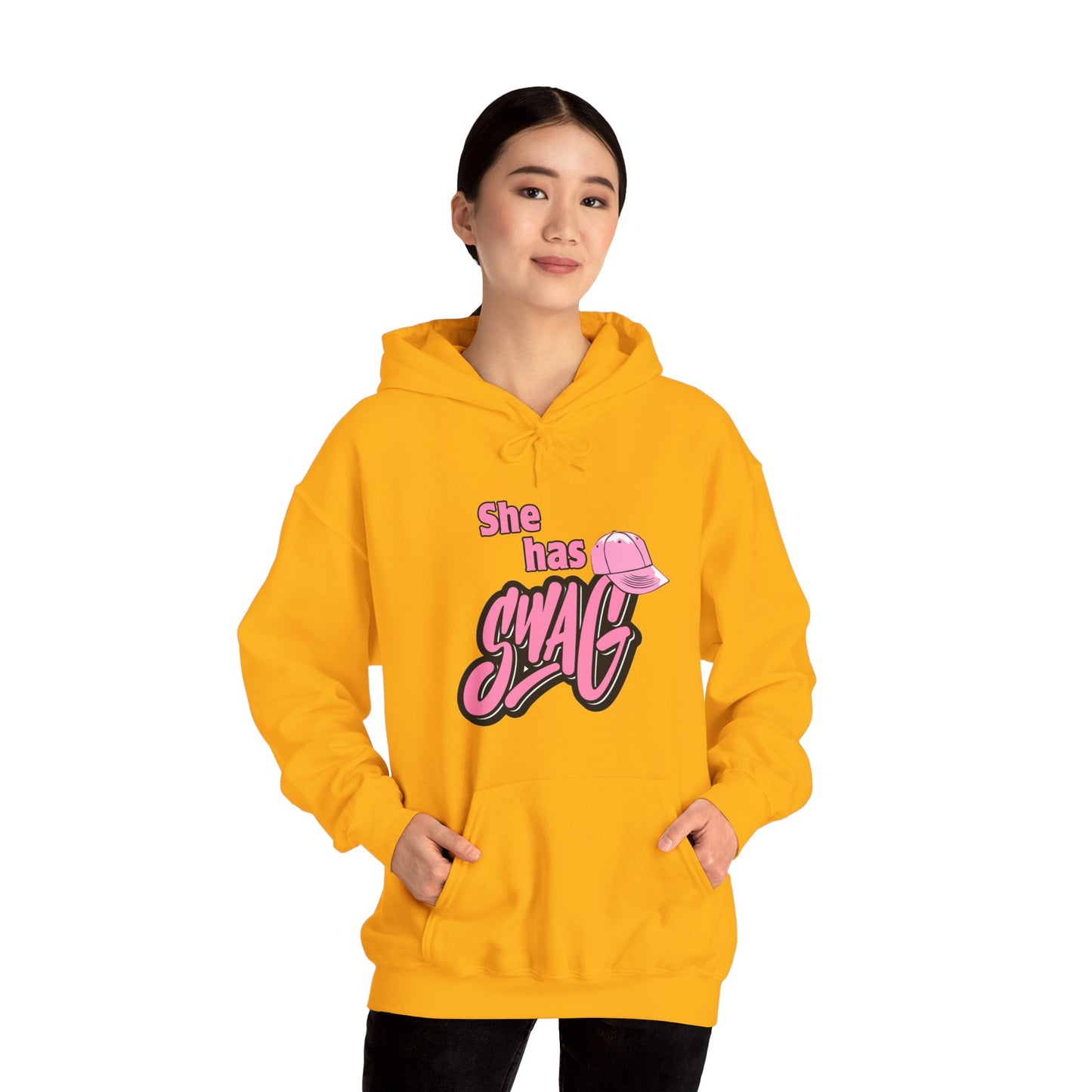 She Has Swag Unisex Heavy Blend™ Hooded Sweatshirt