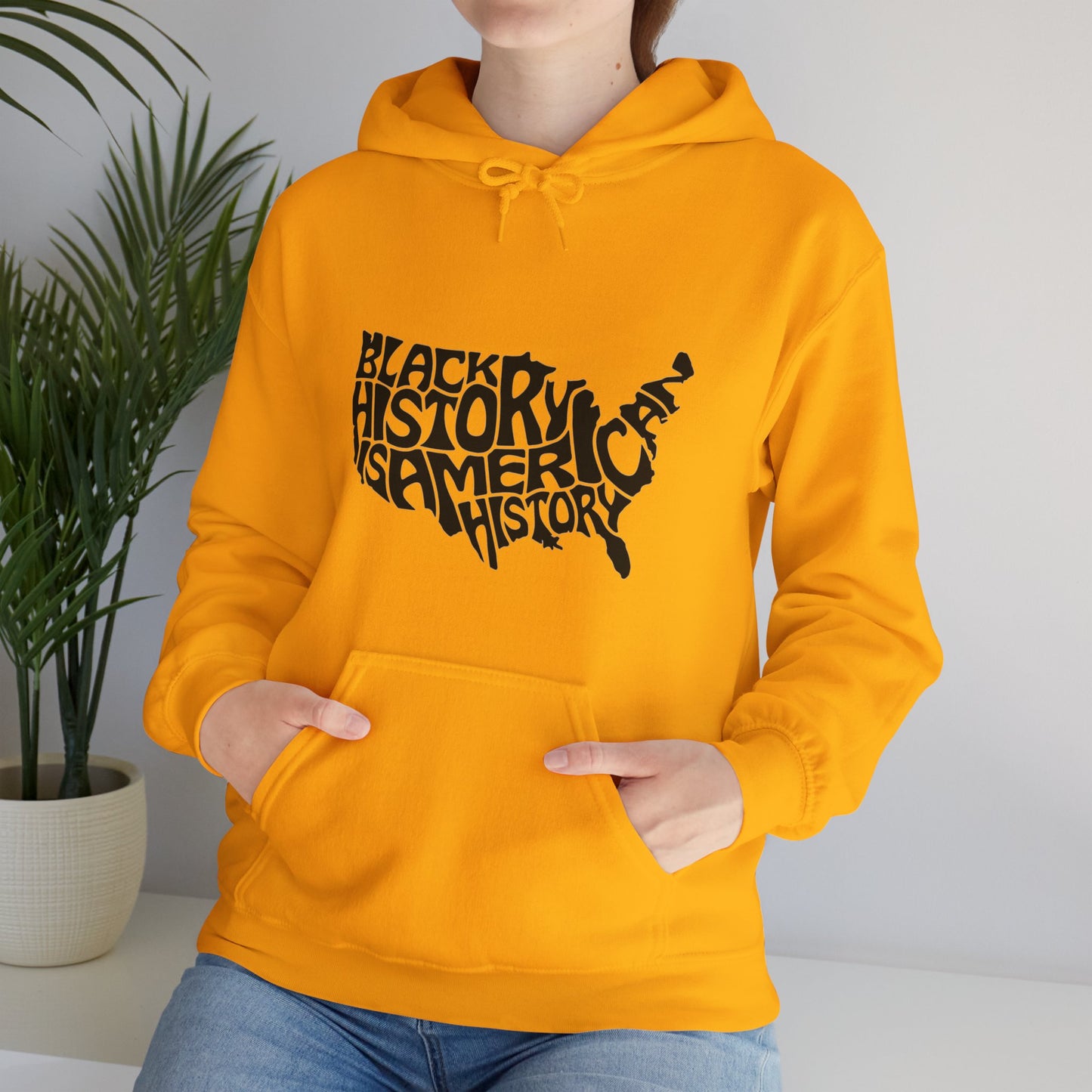 Black History Unisex Heavy Blend™ Hooded Sweatshirt