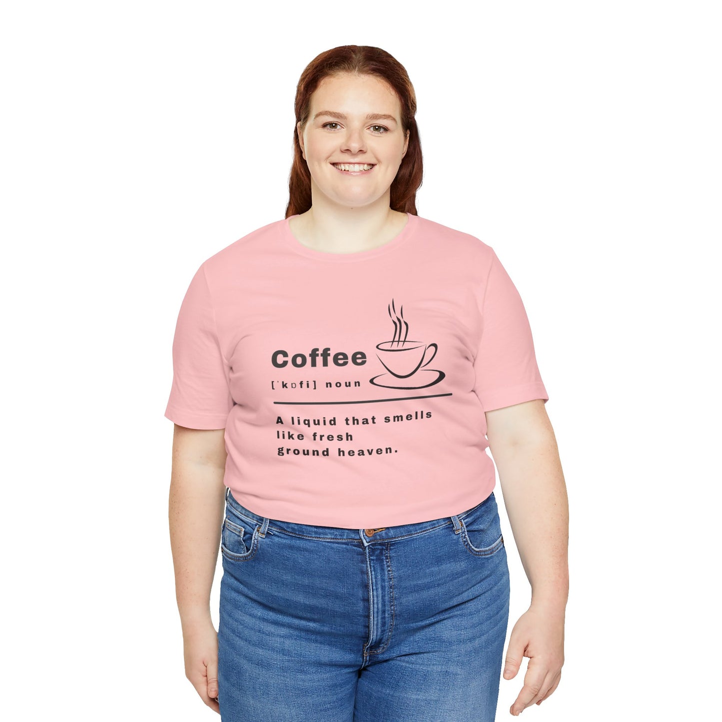 Coffee Unisex Jersey Short Sleeve Tee