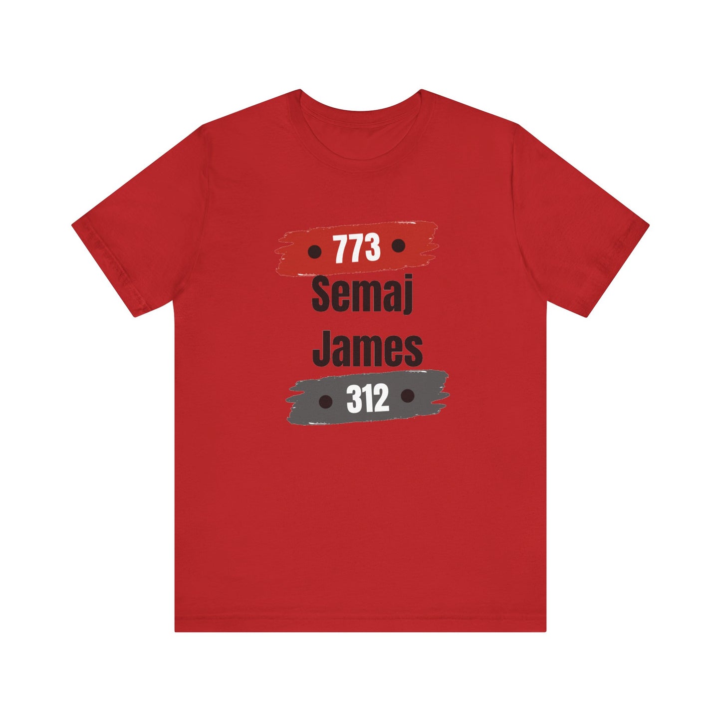 Semaj James 773/312 Unisex Short Sleeve Tee