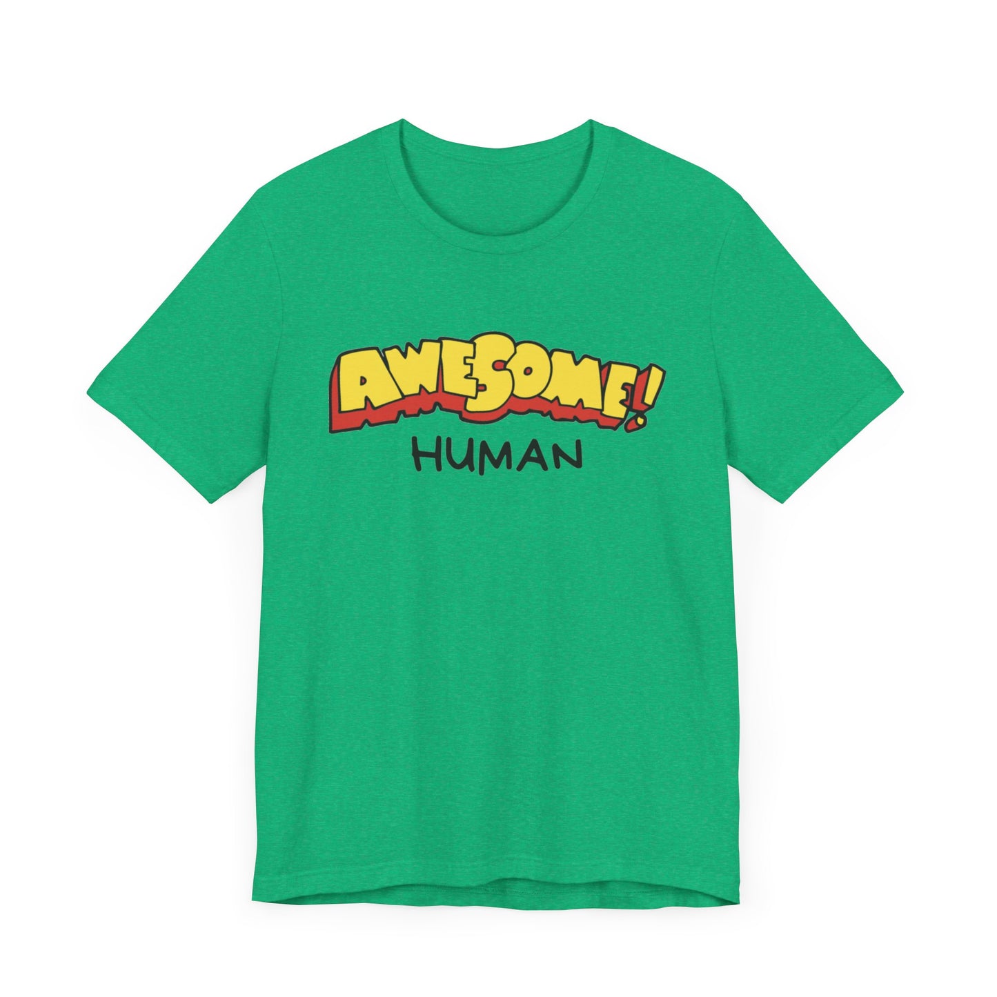 Awesome Human Unisex Jersey Short Sleeve Tee