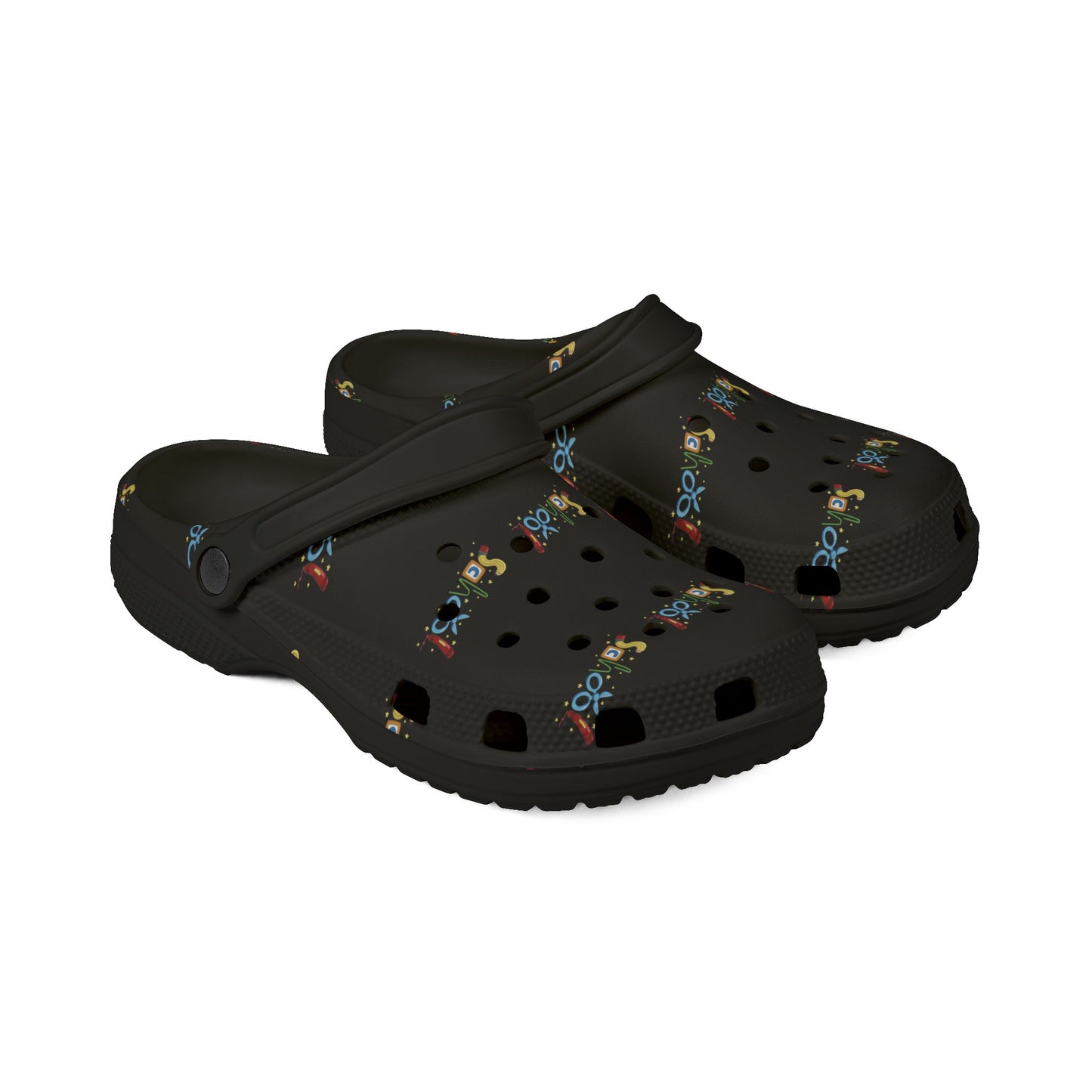 School EVA Foam Rubber Shoes (AOP)