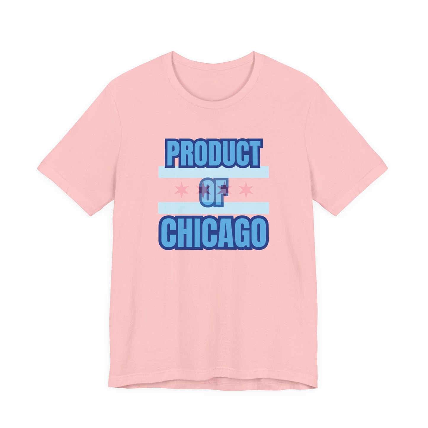 Product Of Chicago Unisex Jersey Short Sleeve Tee