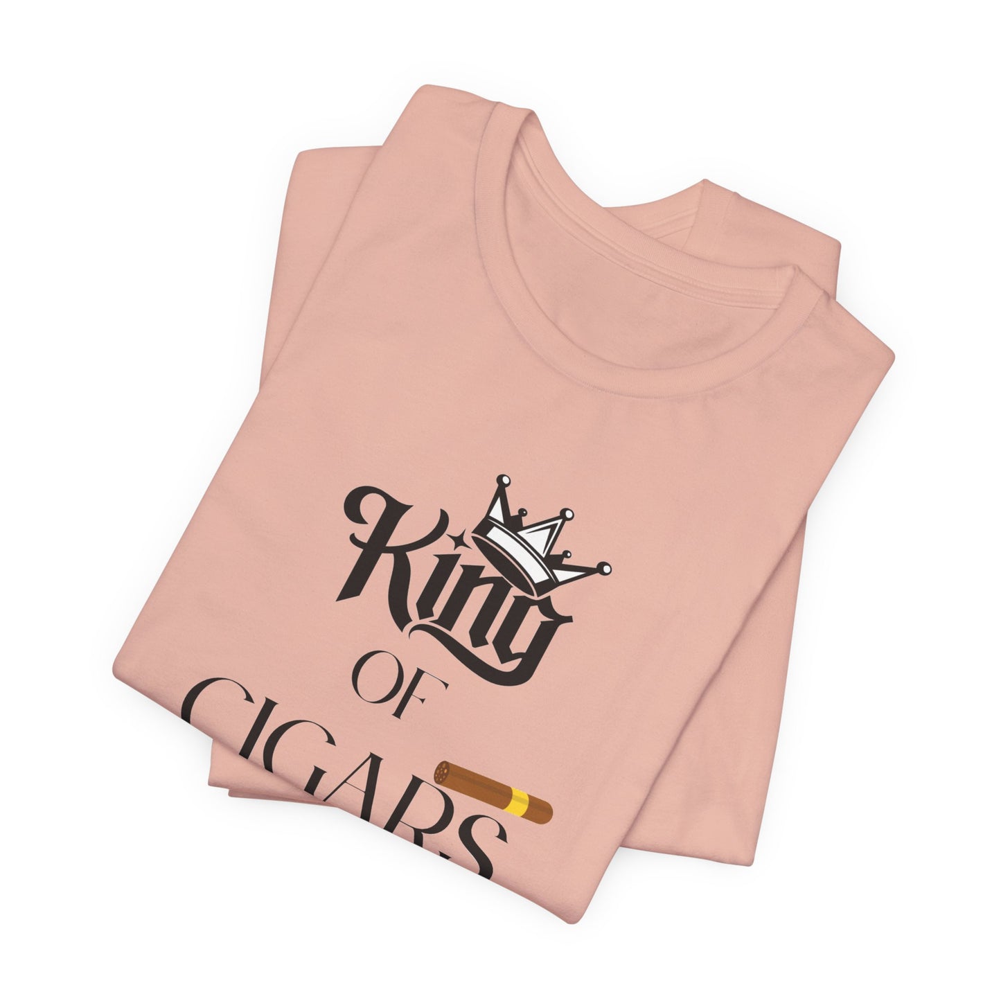 Cigars/ King of Cigars Unisex Jersey Short Sleeve Tee