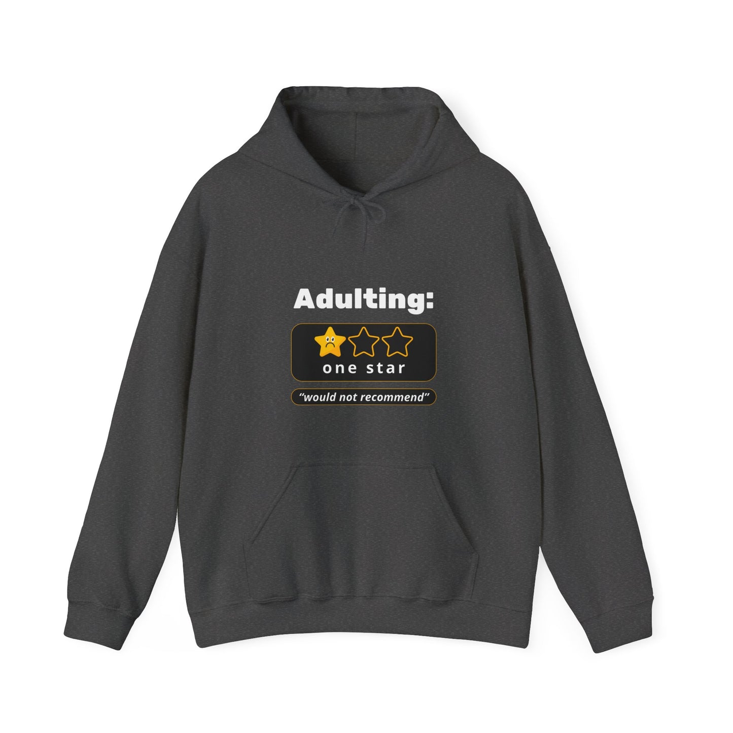 Adulting Unisex Heavy Blend™ Hooded Sweatshirt