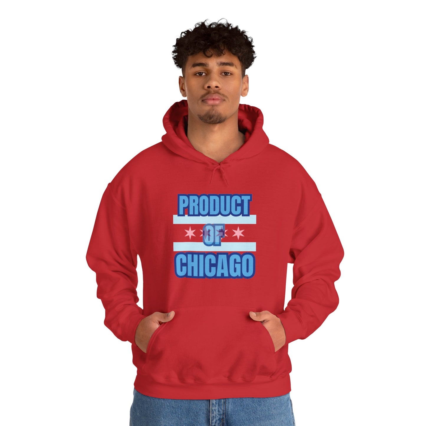 Product Of Chicago Unisex Heavy Blend™ Hooded Sweatshirt