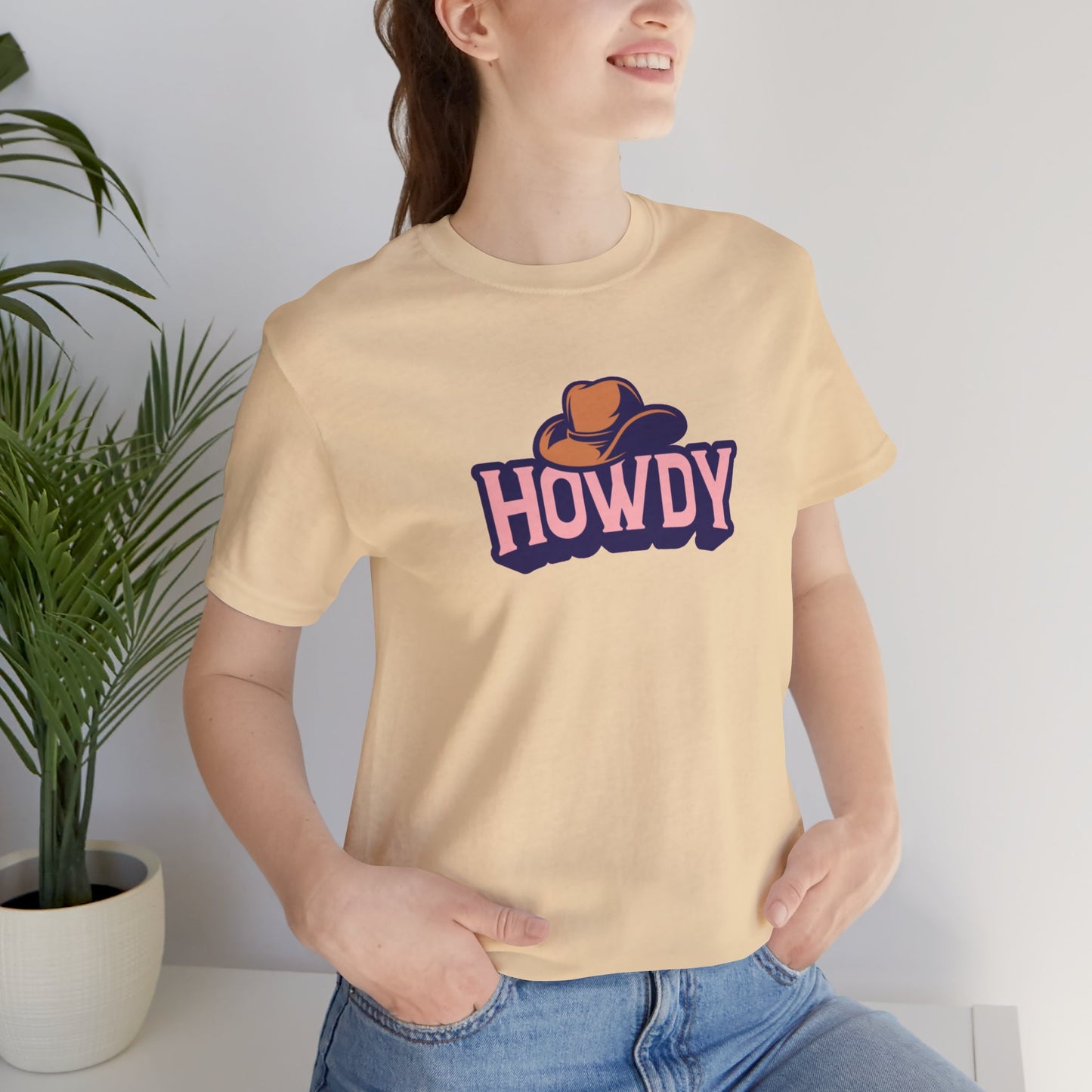 Howdy Unisex Jersey Short Sleeve Tee