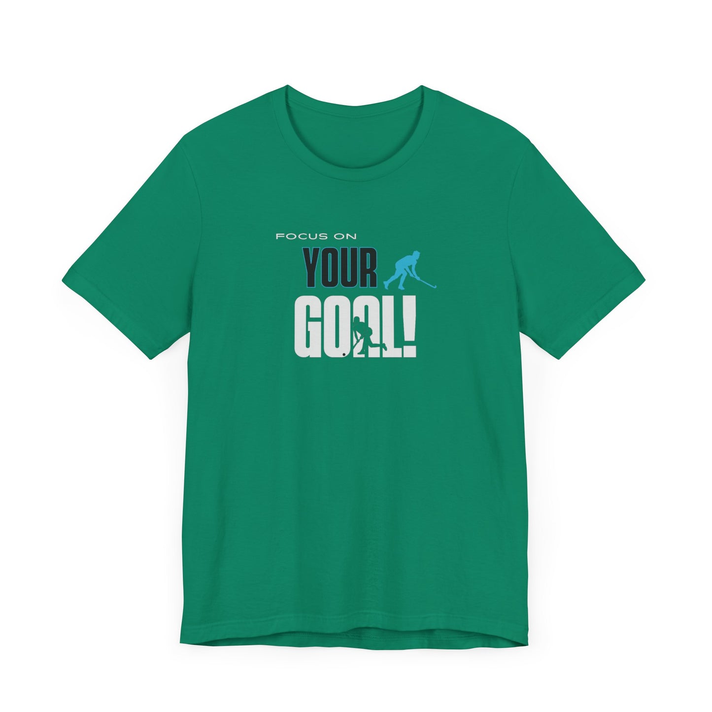 Focus On Your Goal Unisex Jersey Short Sleeve Tee