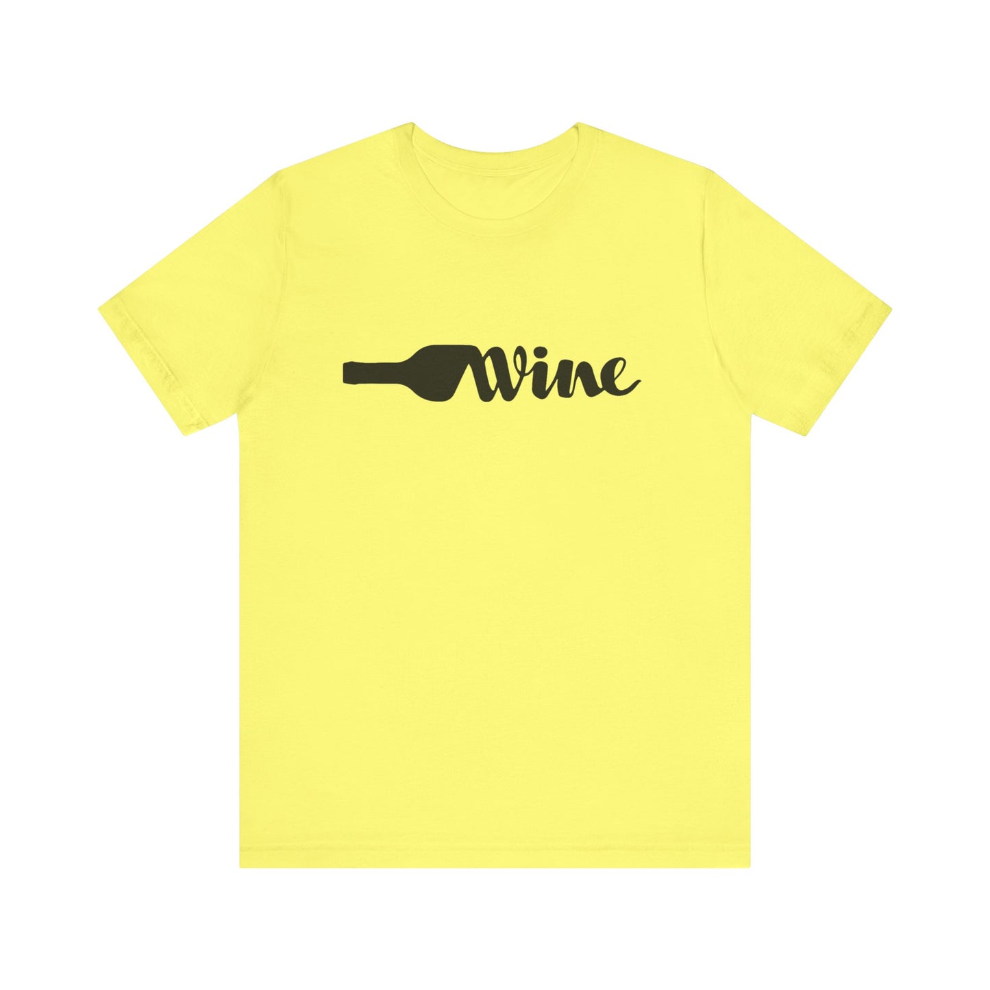 Wine Unisex Jersey Short Sleeve Tee