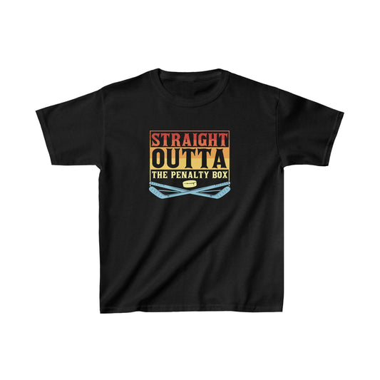 Kids Straight Outta Penalty Box Heavy Cotton™ Tee