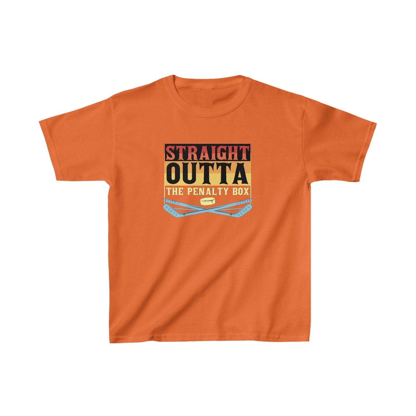 Kids Straight Outta Penalty Box Heavy Cotton™ Tee