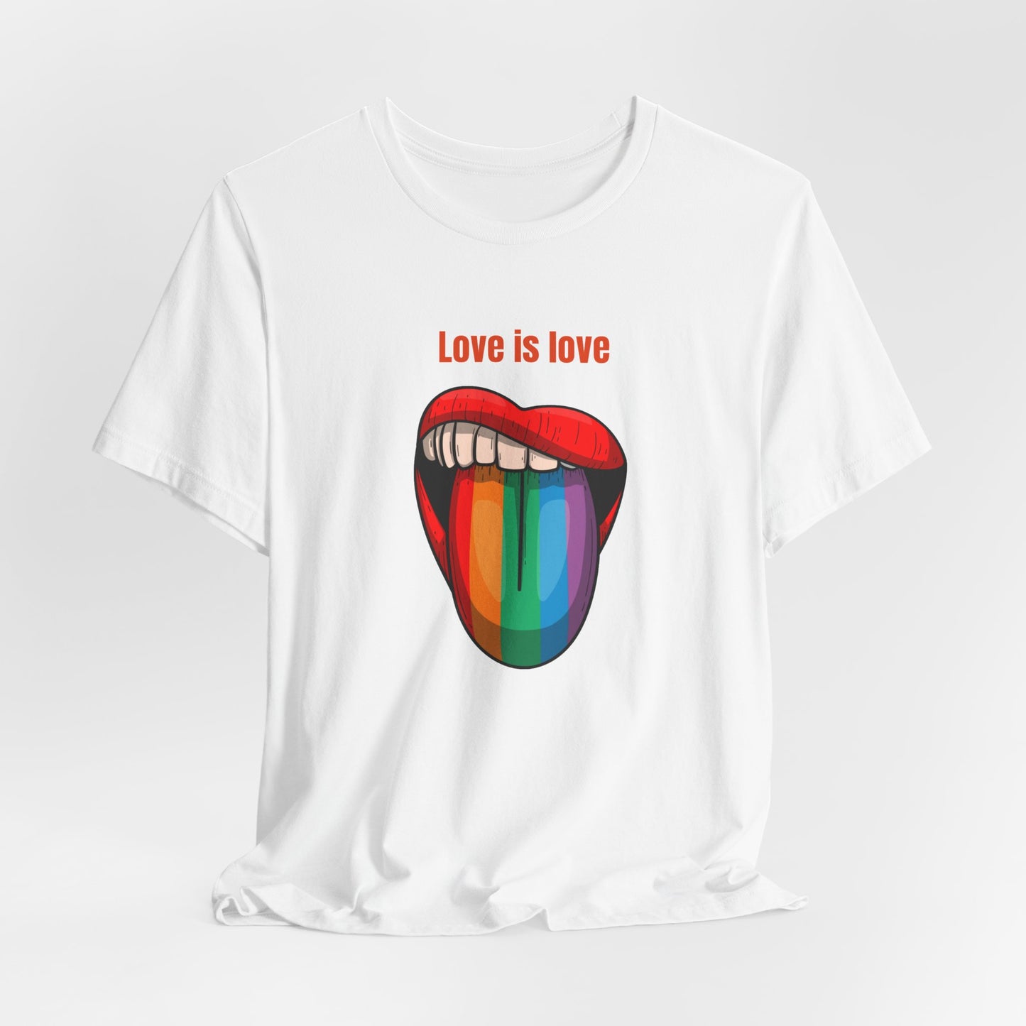 Love Is Love Unisex Jersey Short Sleeve Tee