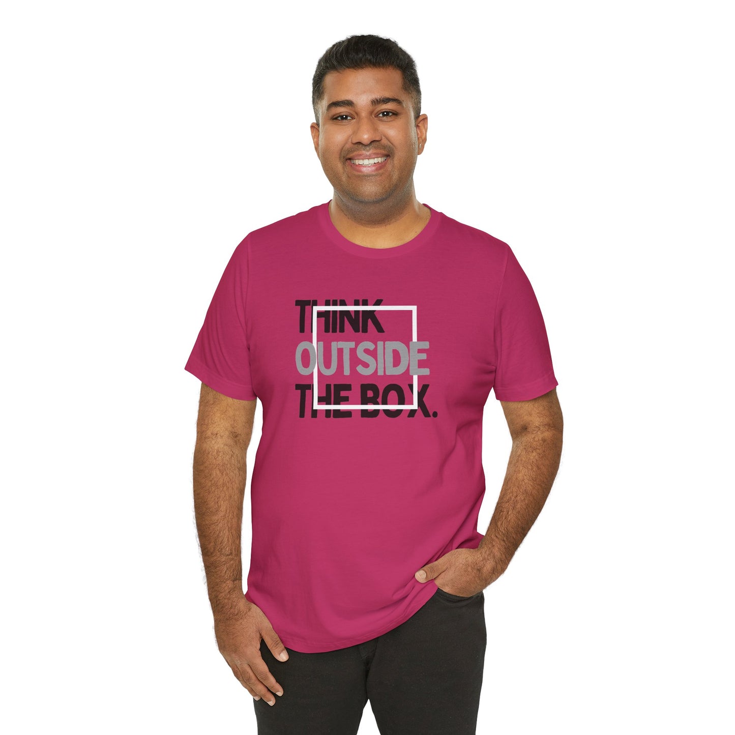 Think Outside the Box Unisex Jersey Short Sleeve Tee