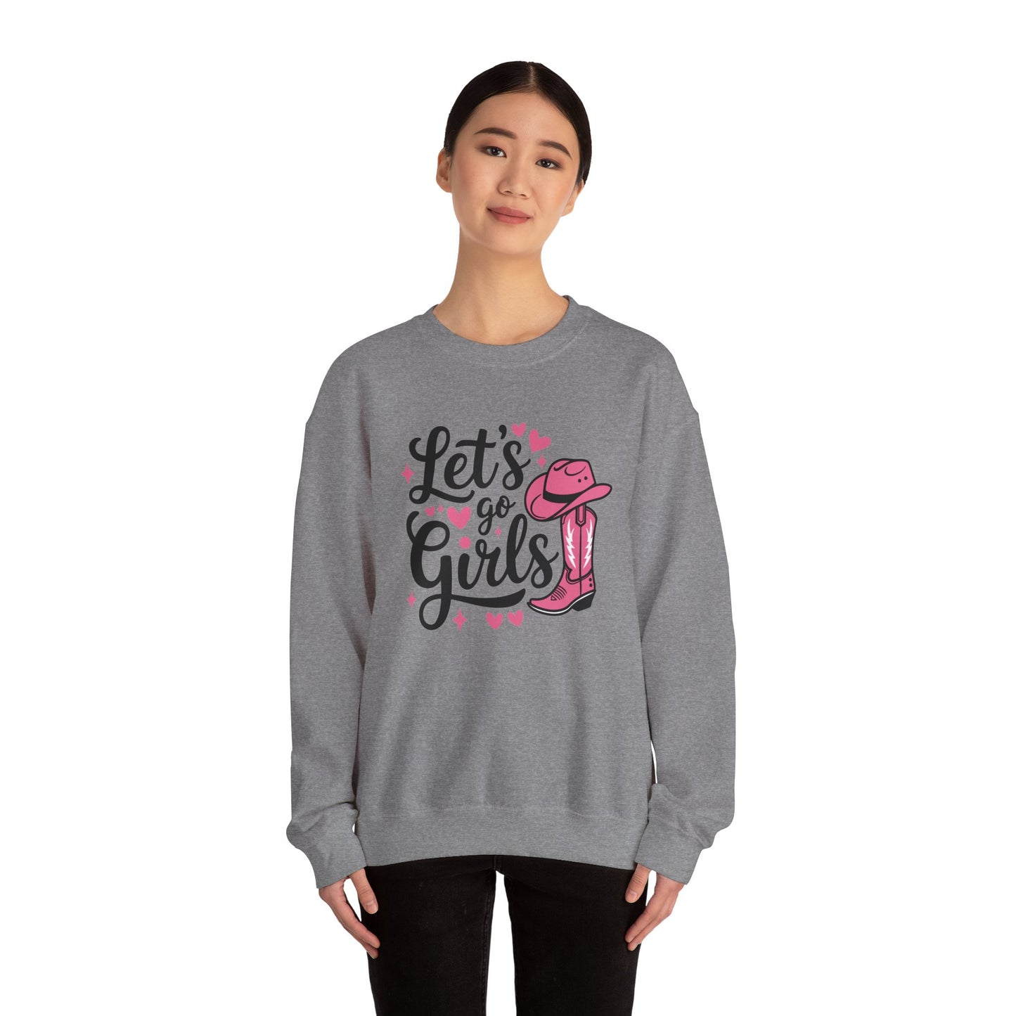 Let's Go Girls Unisex Heavy Blend™ Crewneck Sweatshirt
