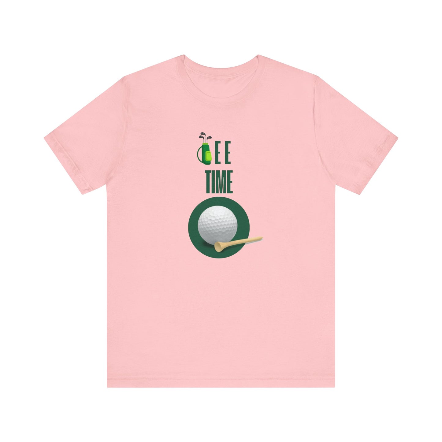 Golf/ Tee Time Unisex Jersey Short Sleeve Tee