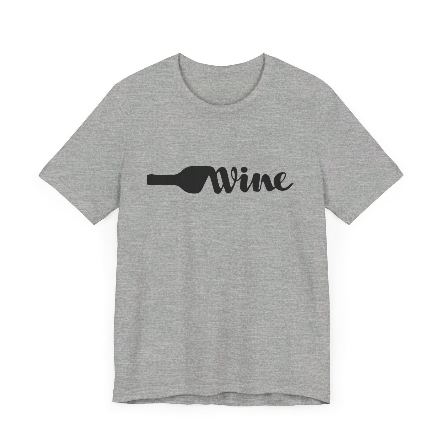 Wine Unisex Jersey Short Sleeve Tee